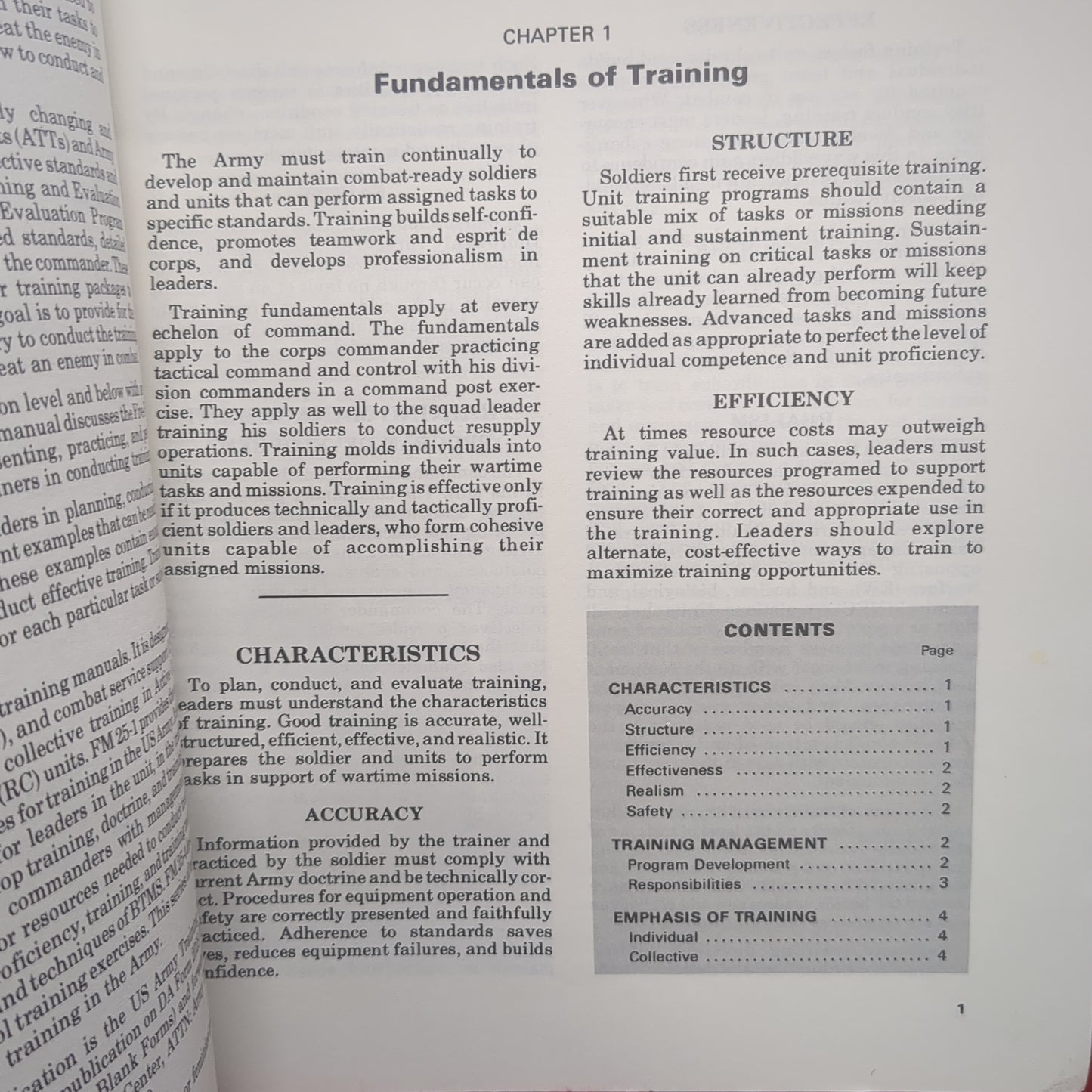 BOOK: TRAINING IN UNITS DECEMBER 1984 (box9)