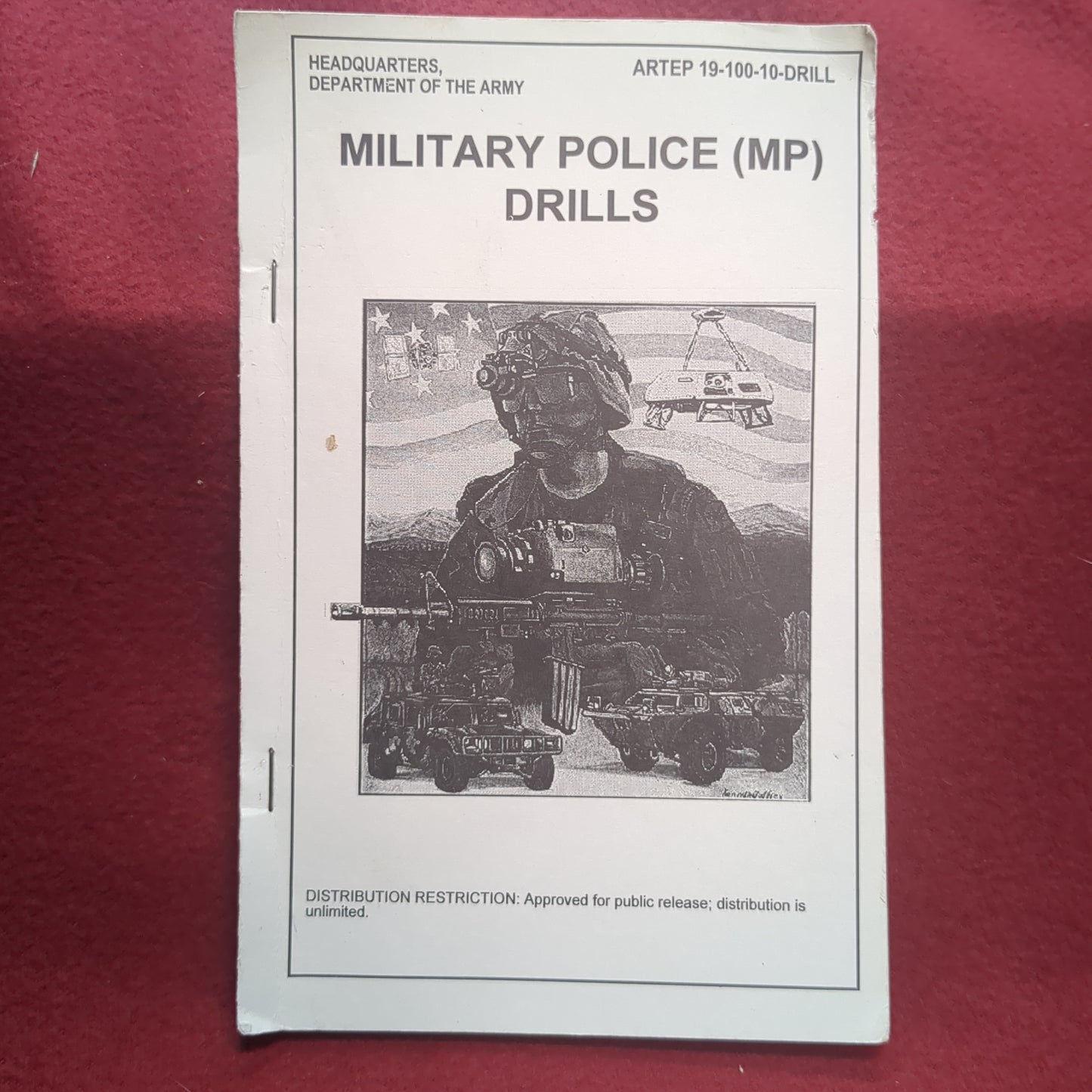 BOOK: MILITARY POLICE (MP) DRILLS 18 APRIL 2001 (box10)