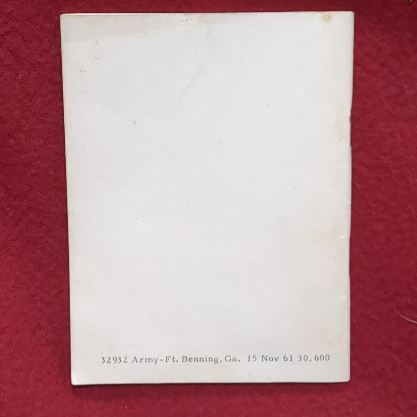 BOOK: PAMPHLET NUMBER 385-3 SAFETT VEHICLE REGISTRATION AND TRAFFIC REGULATIONS 15 NOVEMBER 1961 (box10)