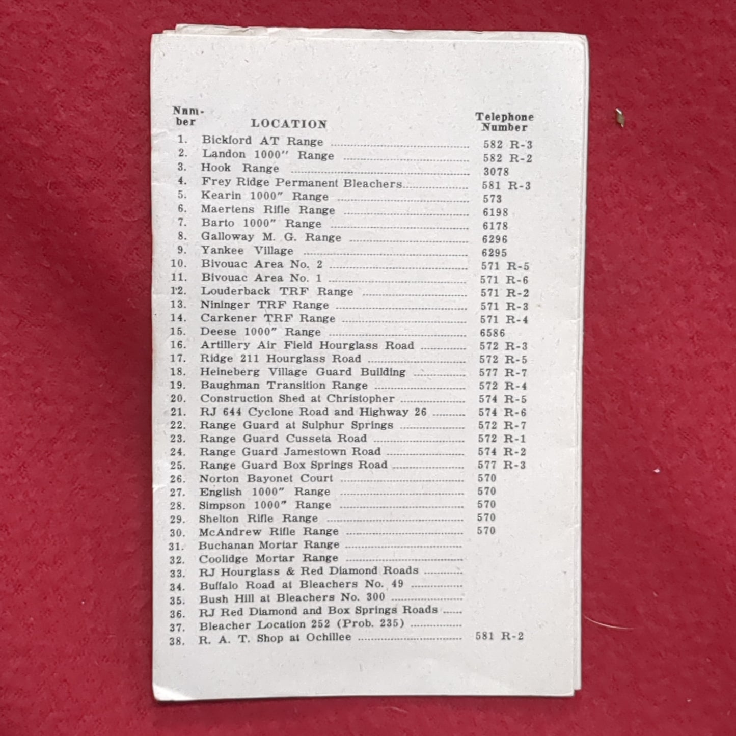 BOOK: FIRST AID INFANTRY SCHOOL (box10)