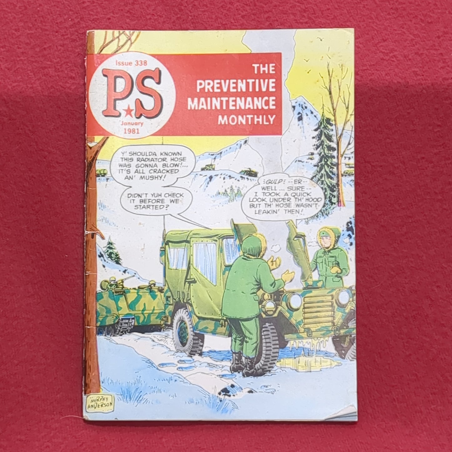 BOOK: THE PREVENTIVE MAINTENANCE MONTHLY JANUARY 1981 ISSUE 338 (box10)