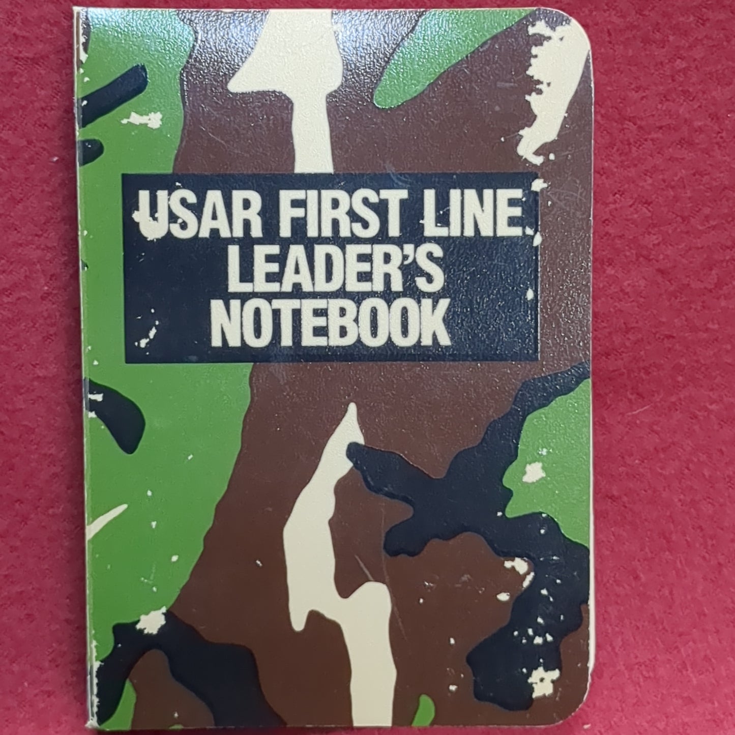 BOOK: USAR FIRST LINE: LEADER'S NOTEBOOK (box10)