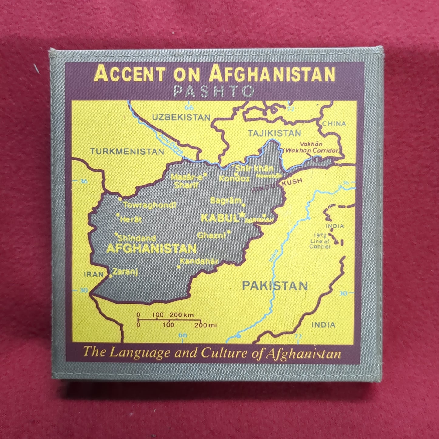 BOOK: ACCENT OF AFGHANISTAN PASHTO: THE LANGUAGE AND CULTURE OF AFGHANISTAN 2006(box11)