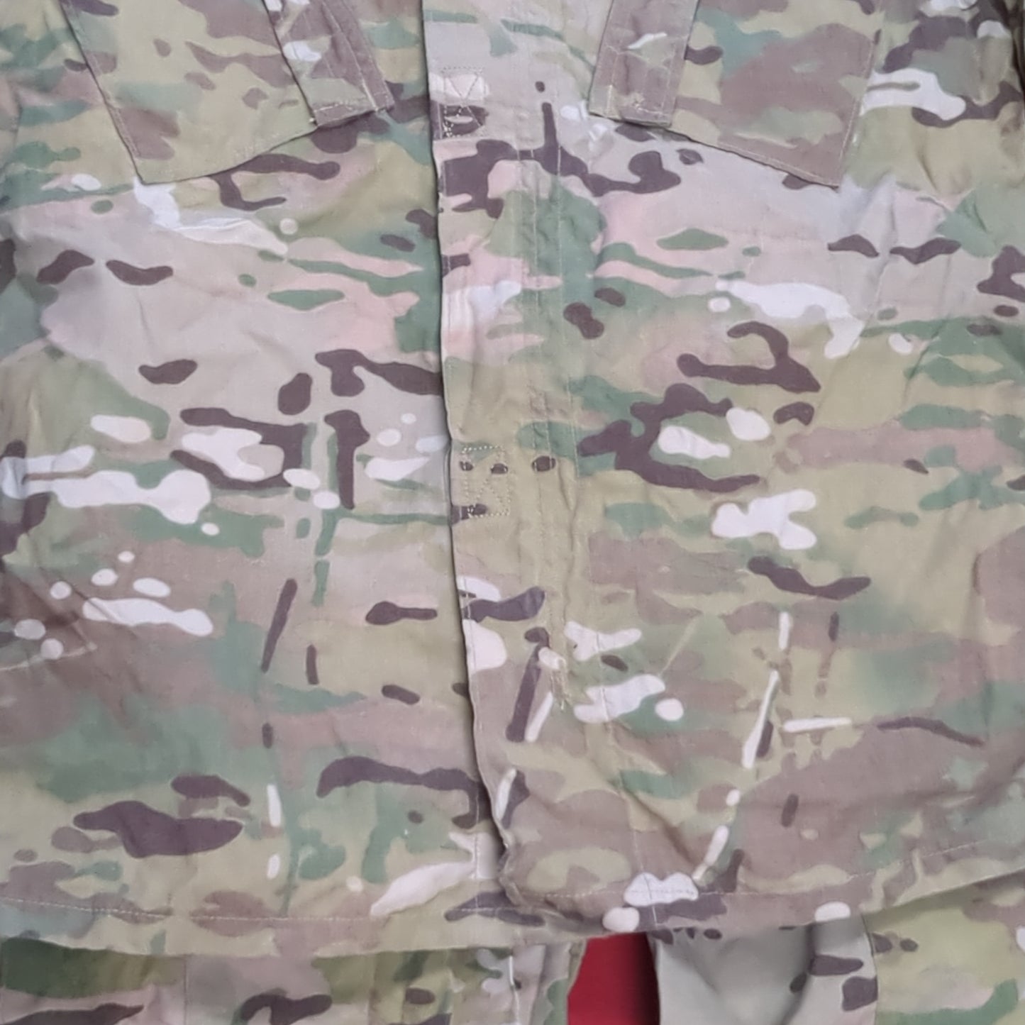 SET of US Army Small Regular Multicam Uniform FRAC Top Pants Excellent Condition (ec10-NOV15)