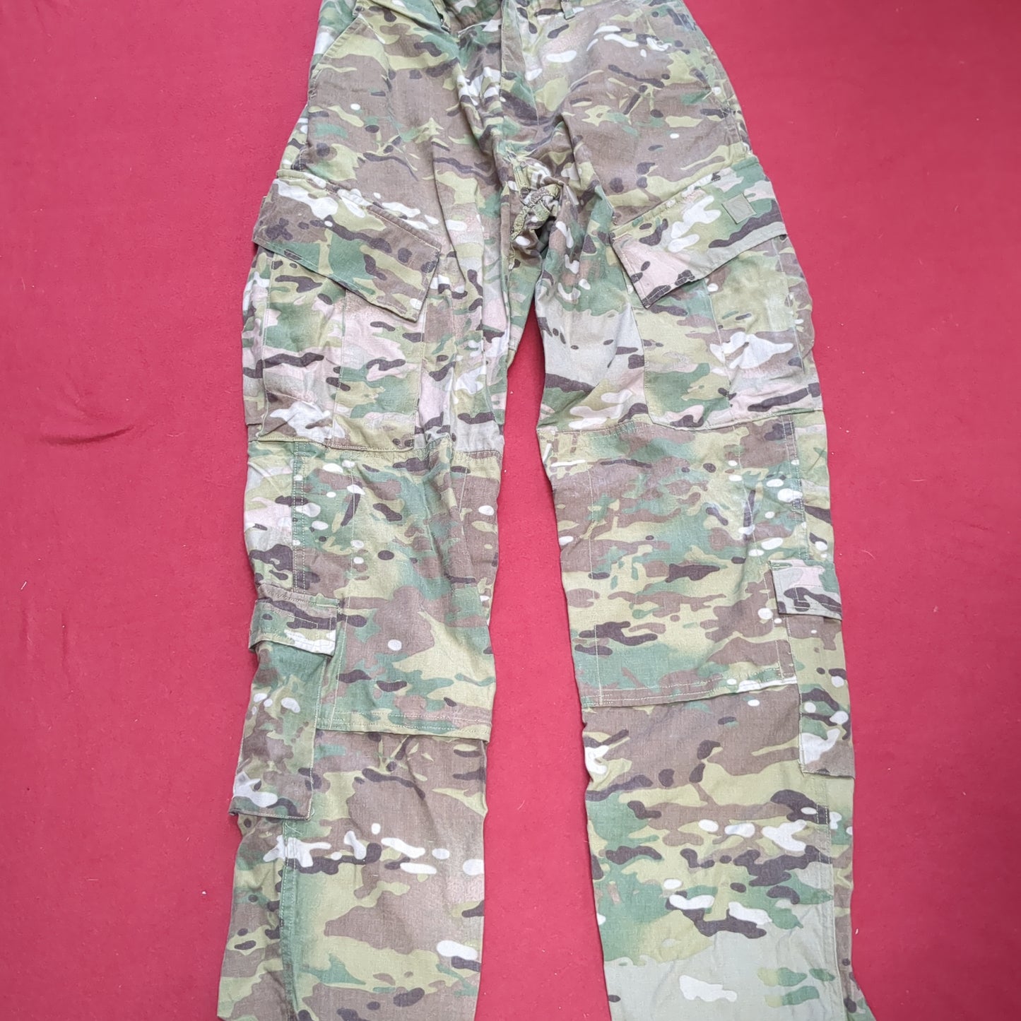 SET of US Army Small Regular Multicam Uniform FRAC Top Pants Excellent Condition (ec10-NOV15)