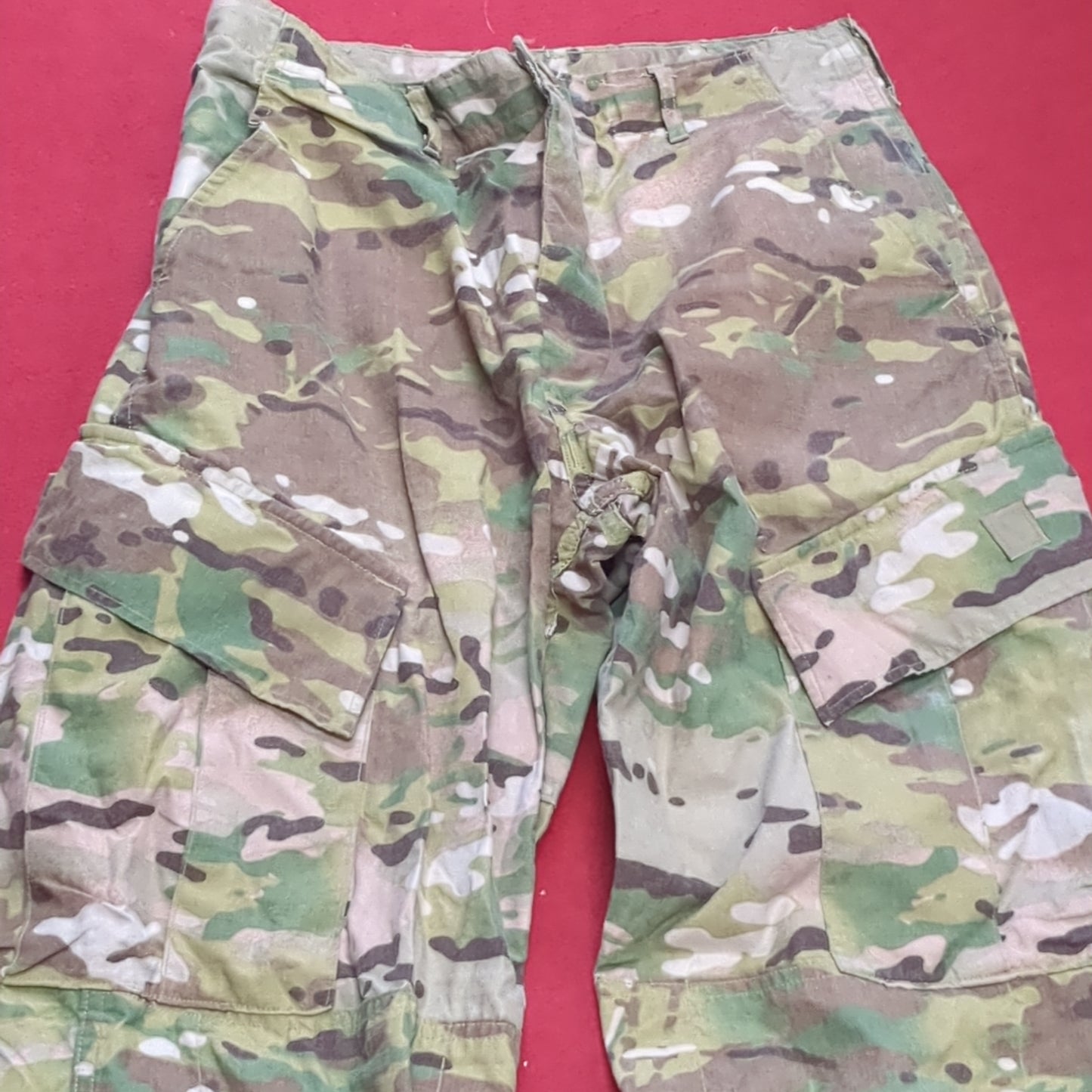 SET of US Army Small Regular Multicam Uniform FRAC Top Pants Excellent Condition (ec10-NOV15)