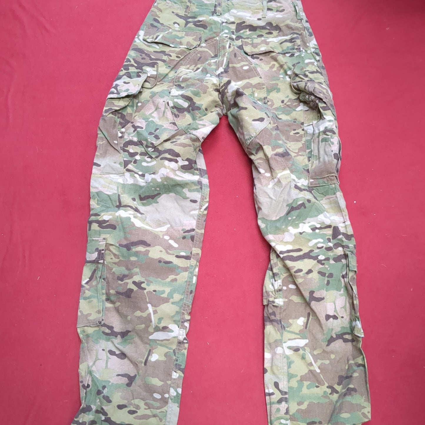 SET of US Army Small Regular Multicam Uniform FRAC Top Pants Excellent Condition (ec10-NOV15)