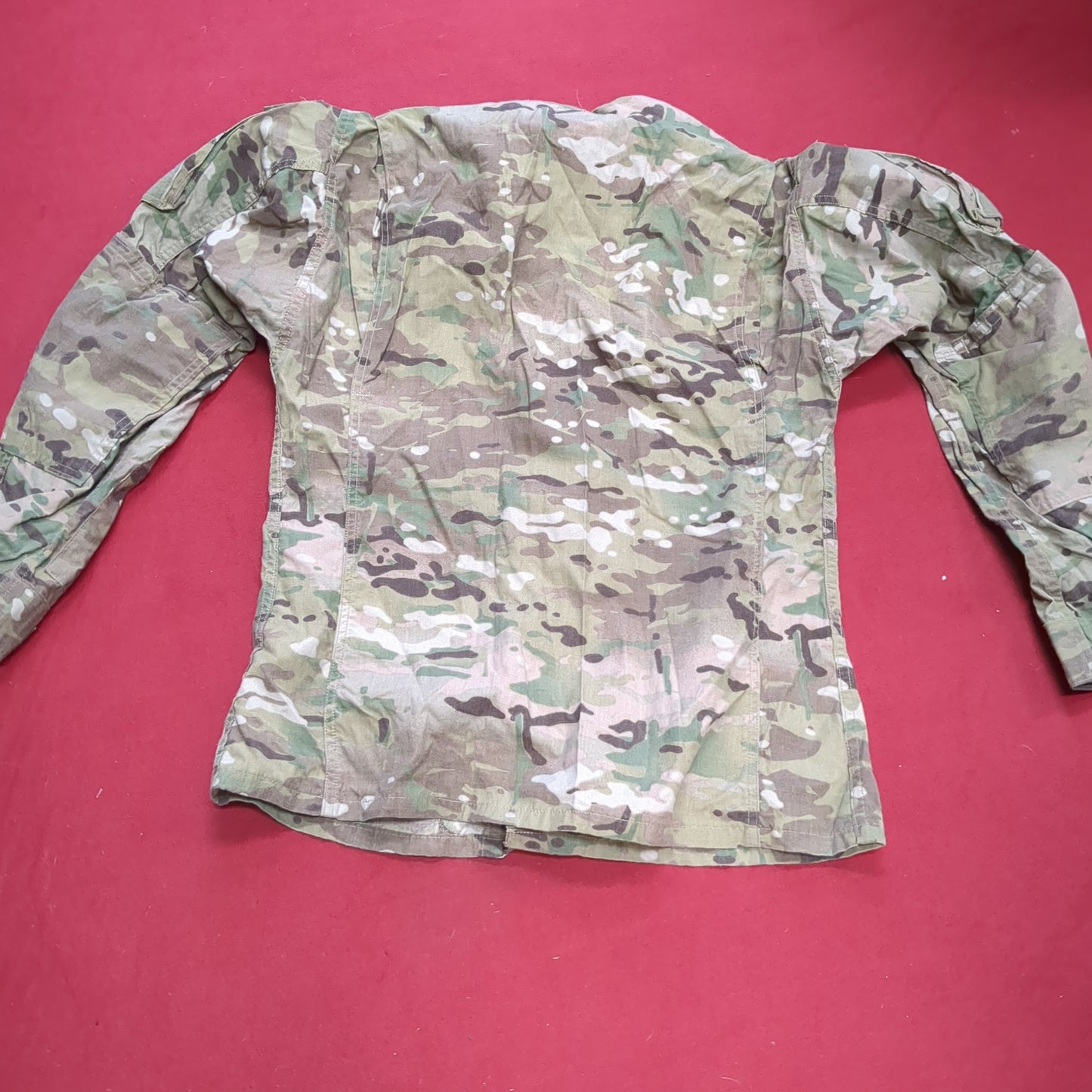 SET of US Army Small Regular Multicam Uniform FRAC Top Pants Excellent Condition (ec10-NOV15)