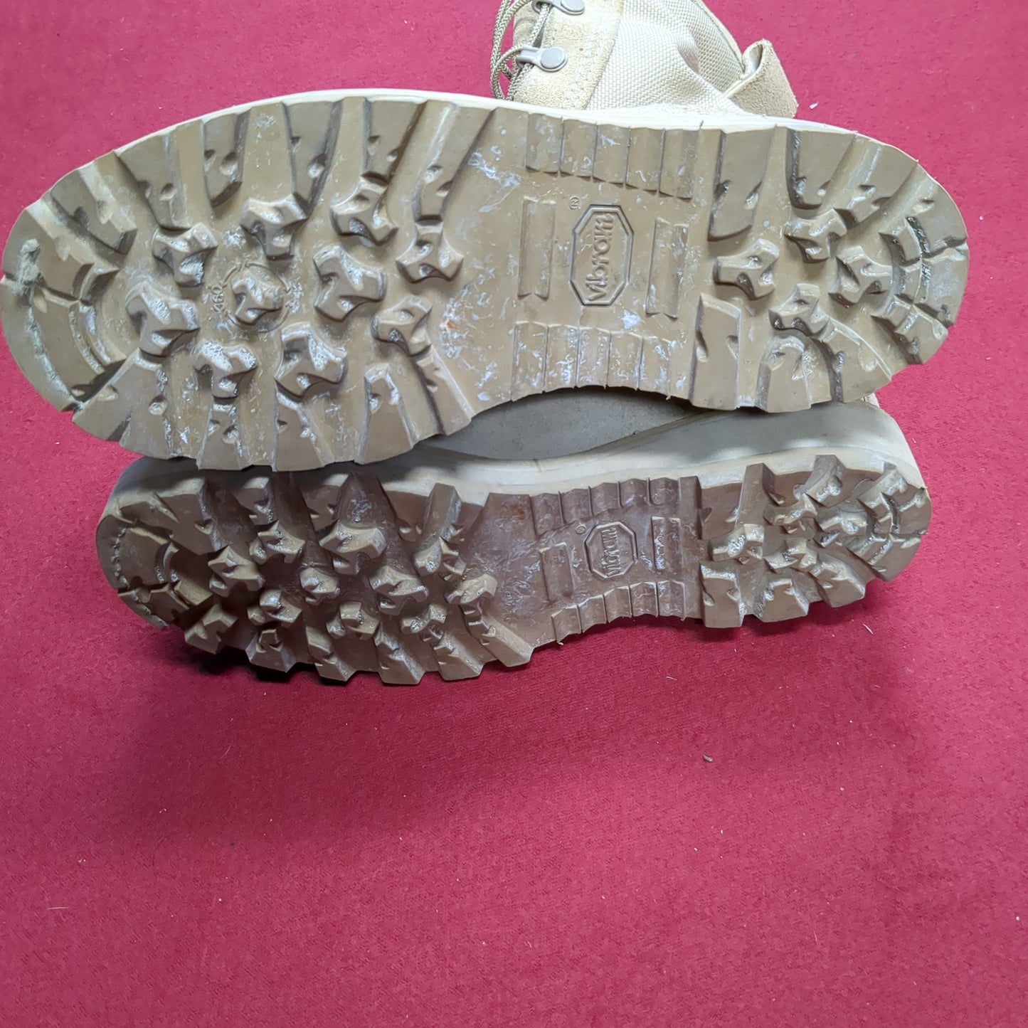 US Army 5.5 XW Bates E33500B Gore-Tex Cold Weather Combat Boots 499 Tan Used (a09- DC14-NOV30)