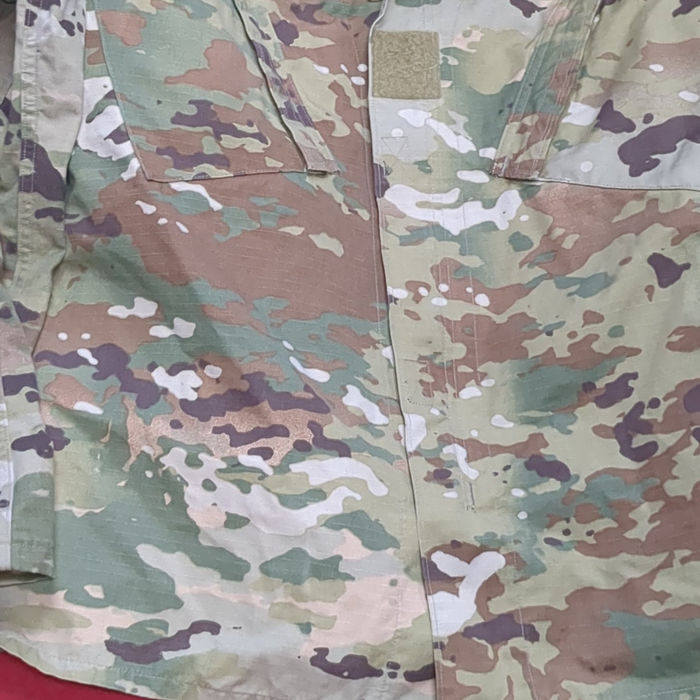 Lot of Two* US Army LARGE LONG Traditional OCP Uniform Top Air Force Good Condition (ec10-NOV76)