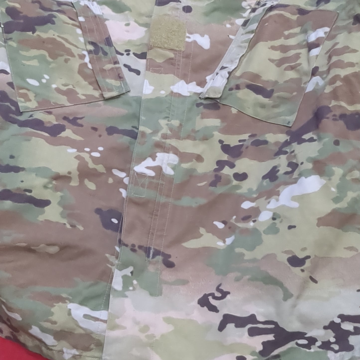 Lot of Two* US Army LARGE LONG Traditional OCP Uniform Top Air Force Good Condition (ec10-NOV76)