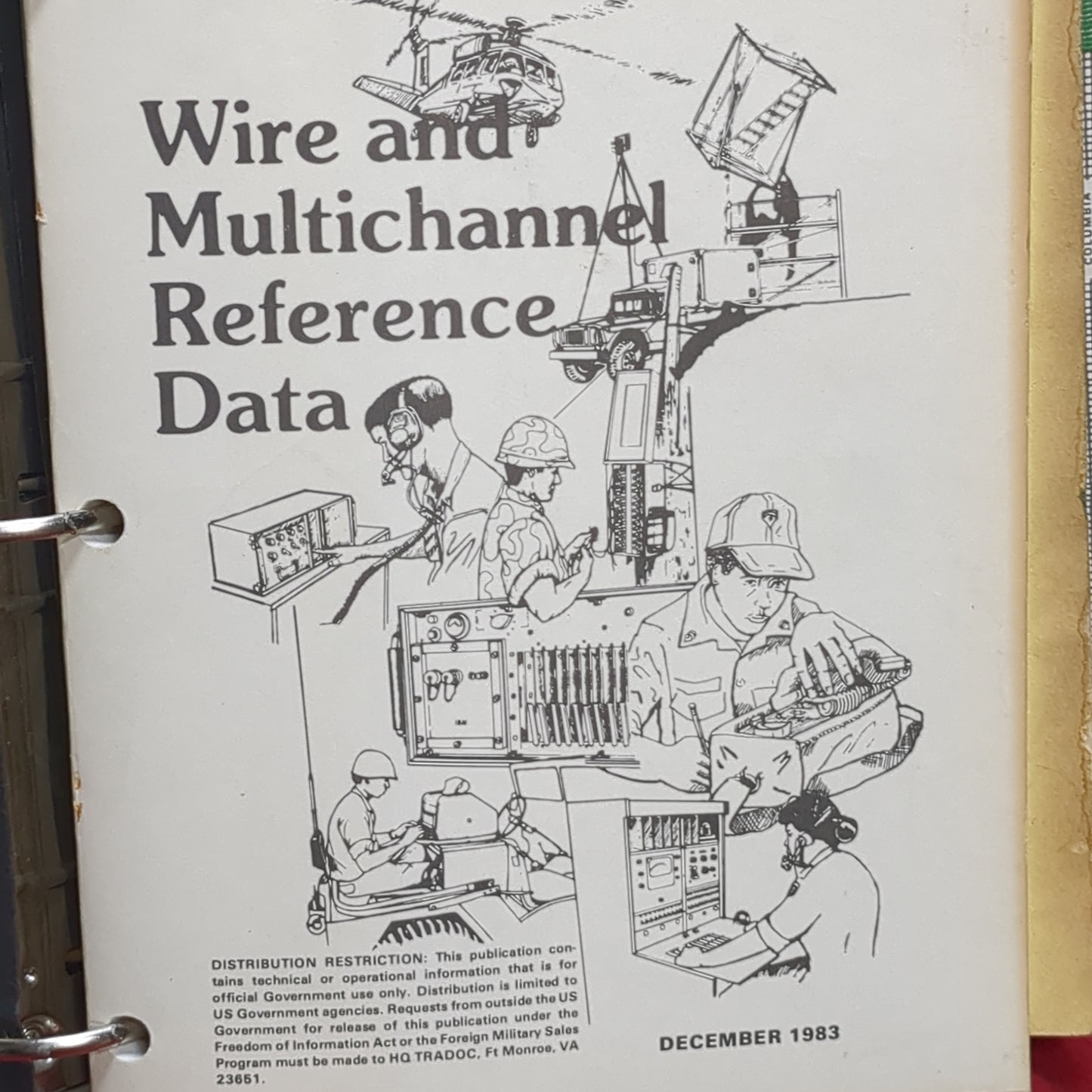 BOOK: WIRE AND MULTICULTURAL REFERENCE DATA DECEMBER 1983 (box14)