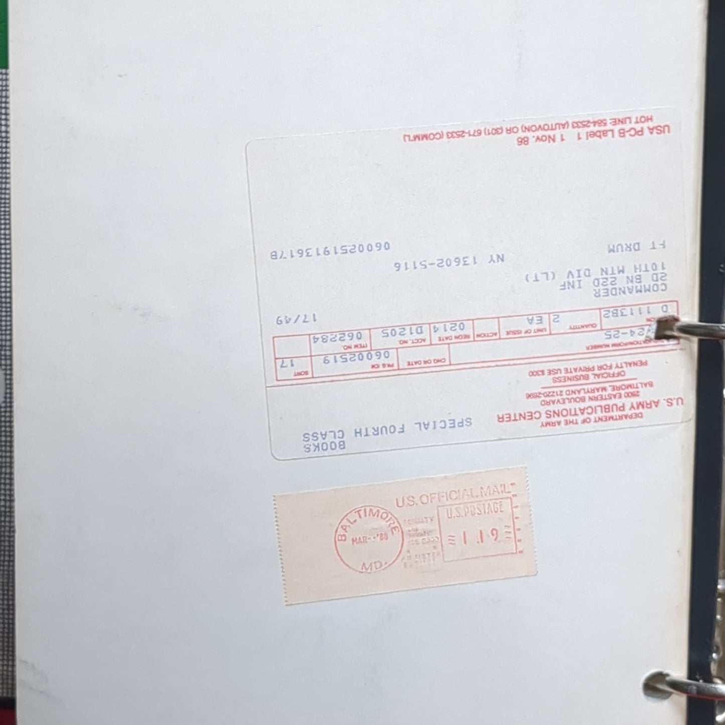 BOOK: WIRE AND MULTICULTURAL REFERENCE DATA DECEMBER 1983 (box14)
