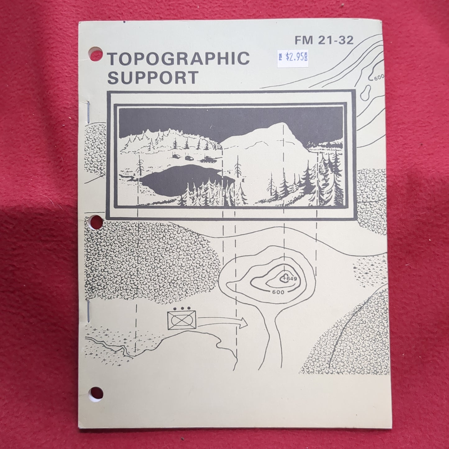 BOOK: TOPOGRAPHIC SUPPORT 28 SEPTEMBER 1979 (box15)