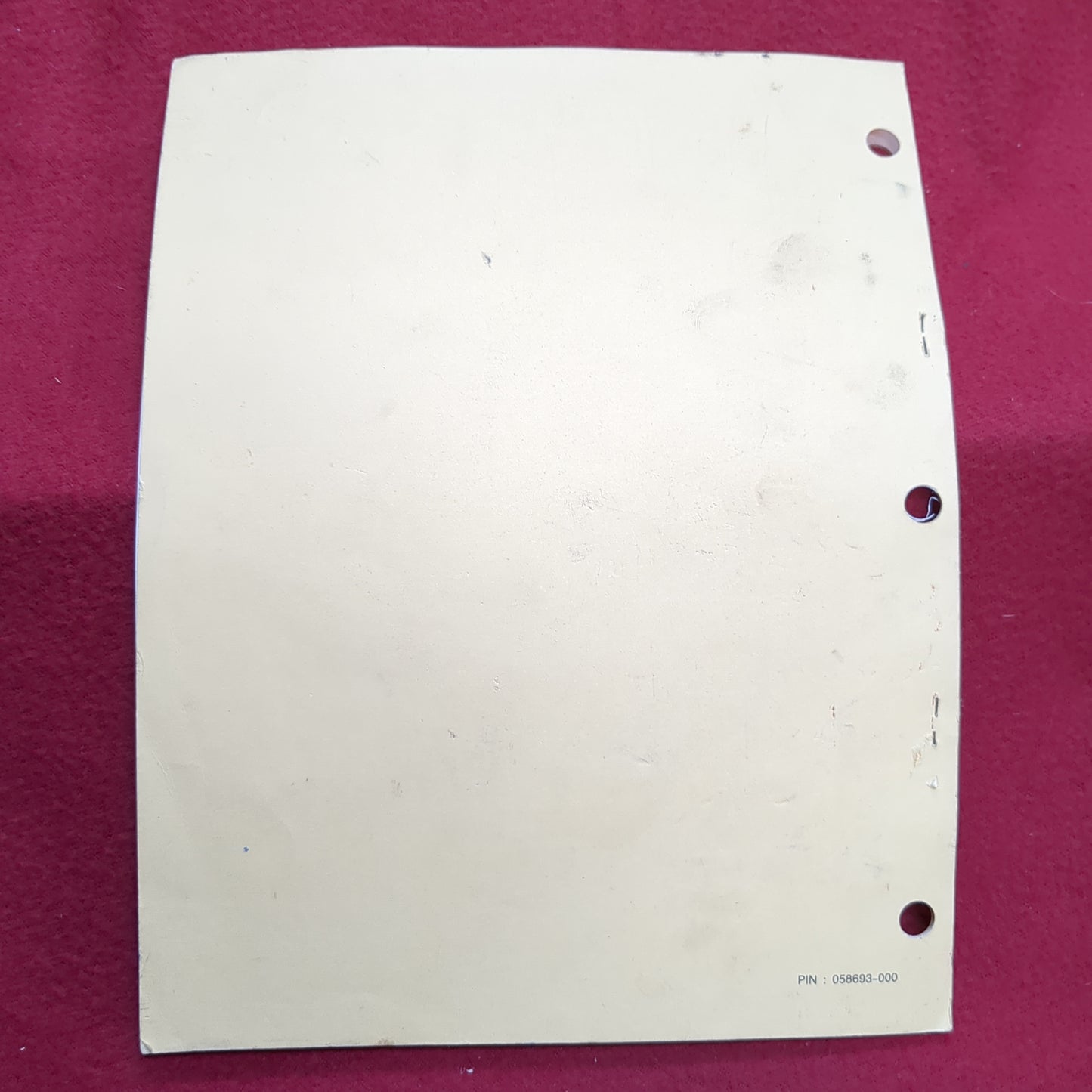 BOOK: SEPTEMBER 1985 TECHNICAL MANUAL OPERATOR'S MANUAL M256 TRAINING CHEMICAL AGENT DETECTOR TICKETS SIMULATOR NSN 6665-01-112-1644 (box17)