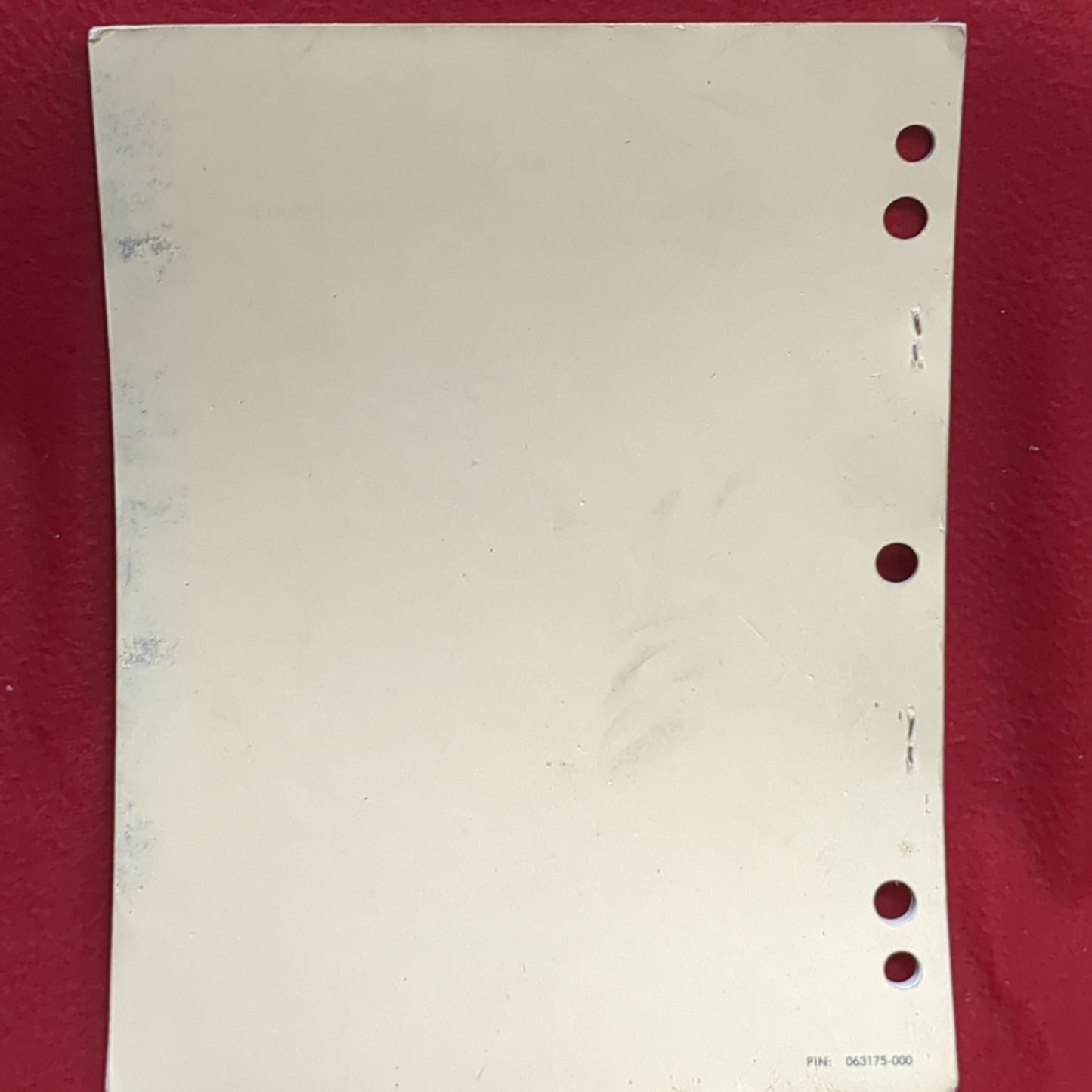 BOOK: TECHNICAL MANUAL ORGANIZATIONAL AND DIRECT SUPPORT MAINTENANCE REPAIR PARTS AND SPECIAL TOOLS LIST FOR NIGHT VISION SIGHT INDIVIDUAL SERVED WEAPON (box17)