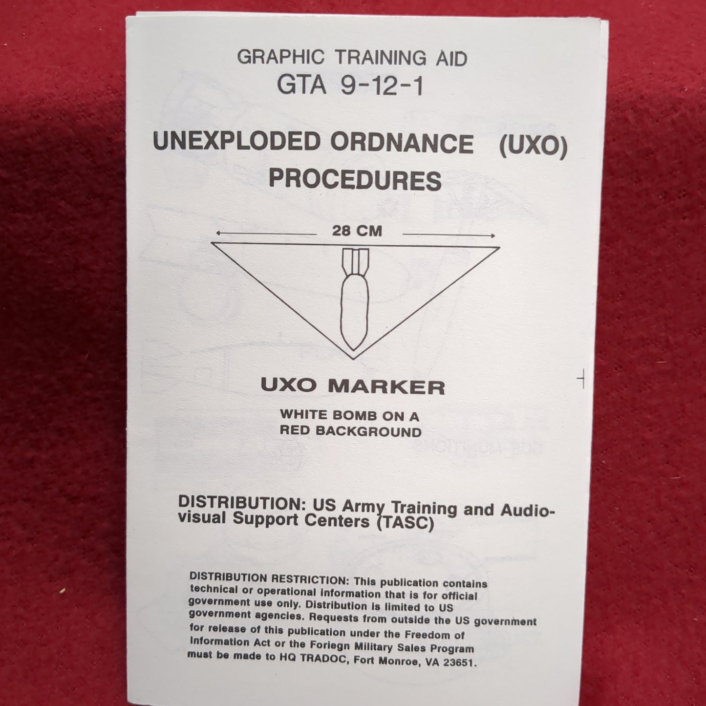 BOOK/PAMPHLET: BARRICADES PROTECTIVE MEASURES (box18)