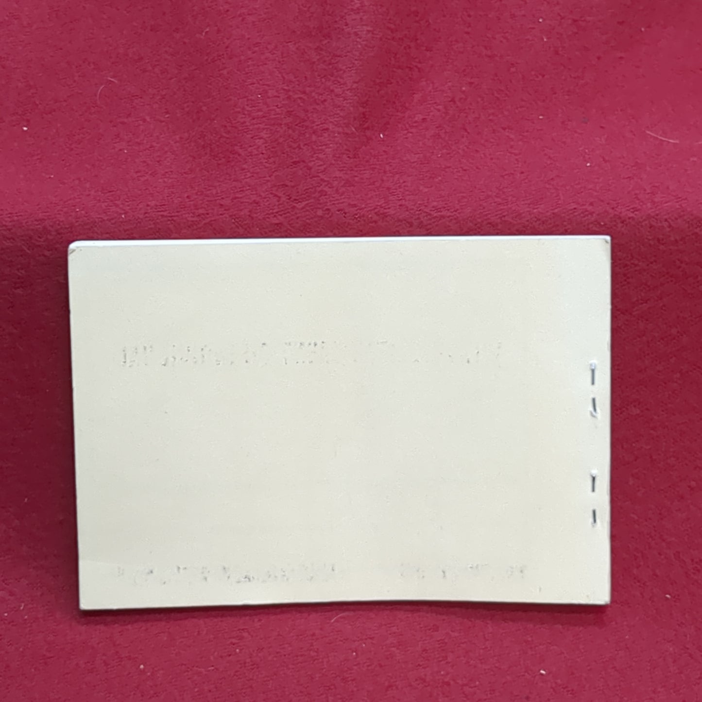 BOOK: WITNESS STATEMENT ON INDIVIDUAL 1 JUNE 1966 (box18)