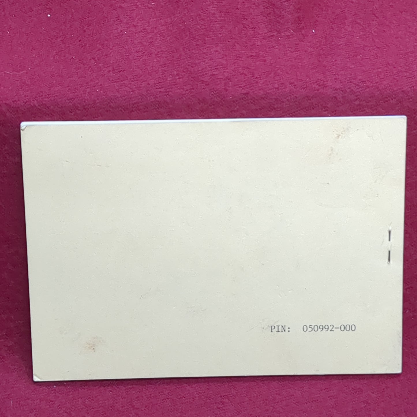 BOOK: OPERATOR'S MANUAL PAPER, CHEMICCAL AGENT DETECTOR: M9 AUGUST 1998 (box16)