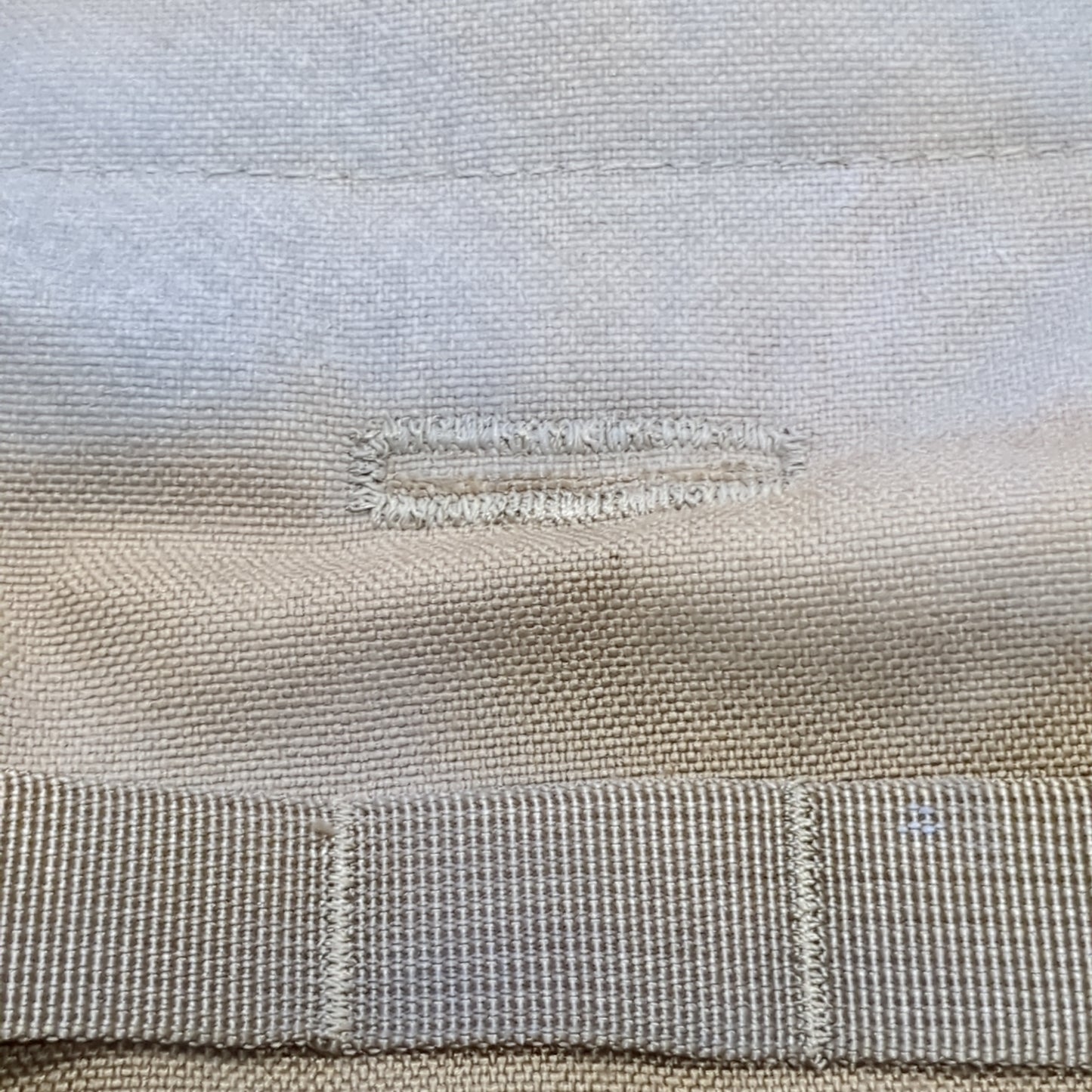 Blackhawk Side/Back Hydration Pouch W/O Speed Clips Coyote Tan Used (09o- db3-NOV100)