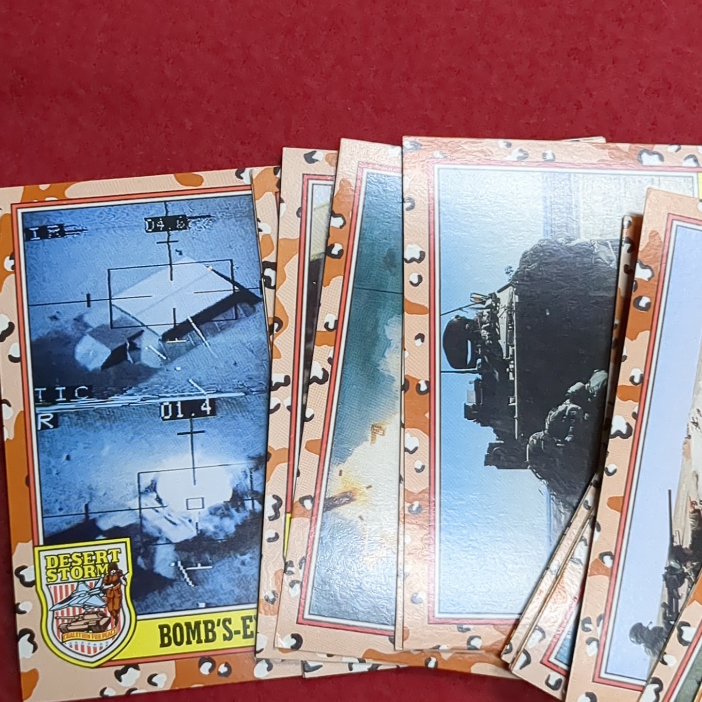 Topps Desert Storm Trading Cards 3rd Series Excellent Condition (06cc- ca9-NOV136)