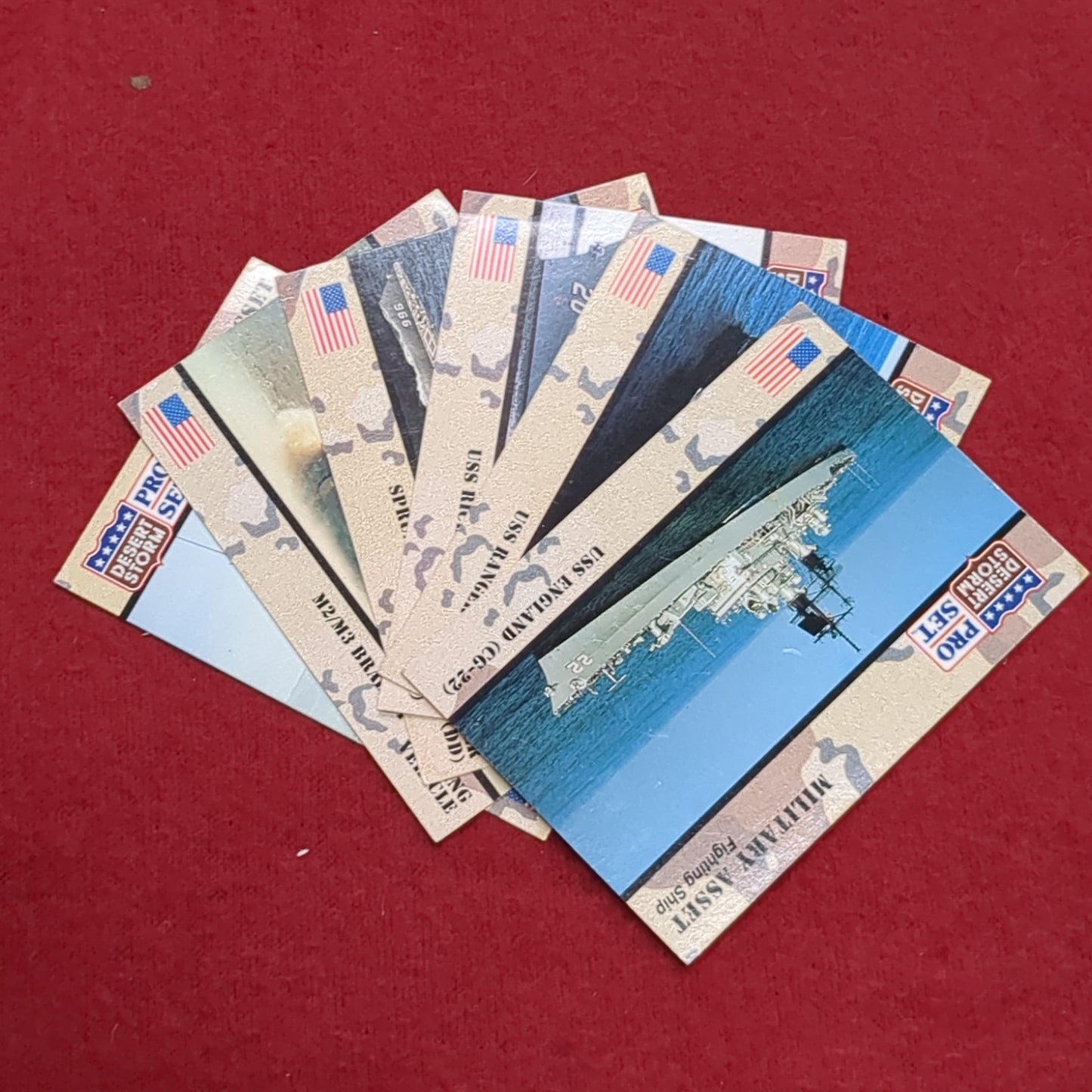 Topps Desert Storm Trading Cards Pro Set Excellent Condition (06cc- ca9-NOV138)