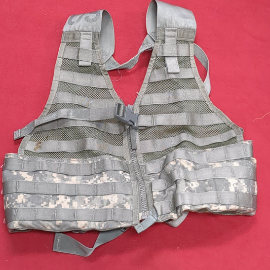 US Army ACU Digitial Camo Fighting Load Carrier FLC Molle Used (eb06-NOV158)