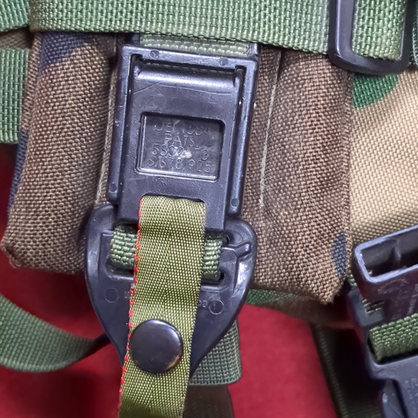 NOS Modular Lightweight Load Carrying equipment Medic Bag W/ Pocket Inserts NSN 6532-01-467-4984 BDU/ Woodland (BAG2-NOV172)
