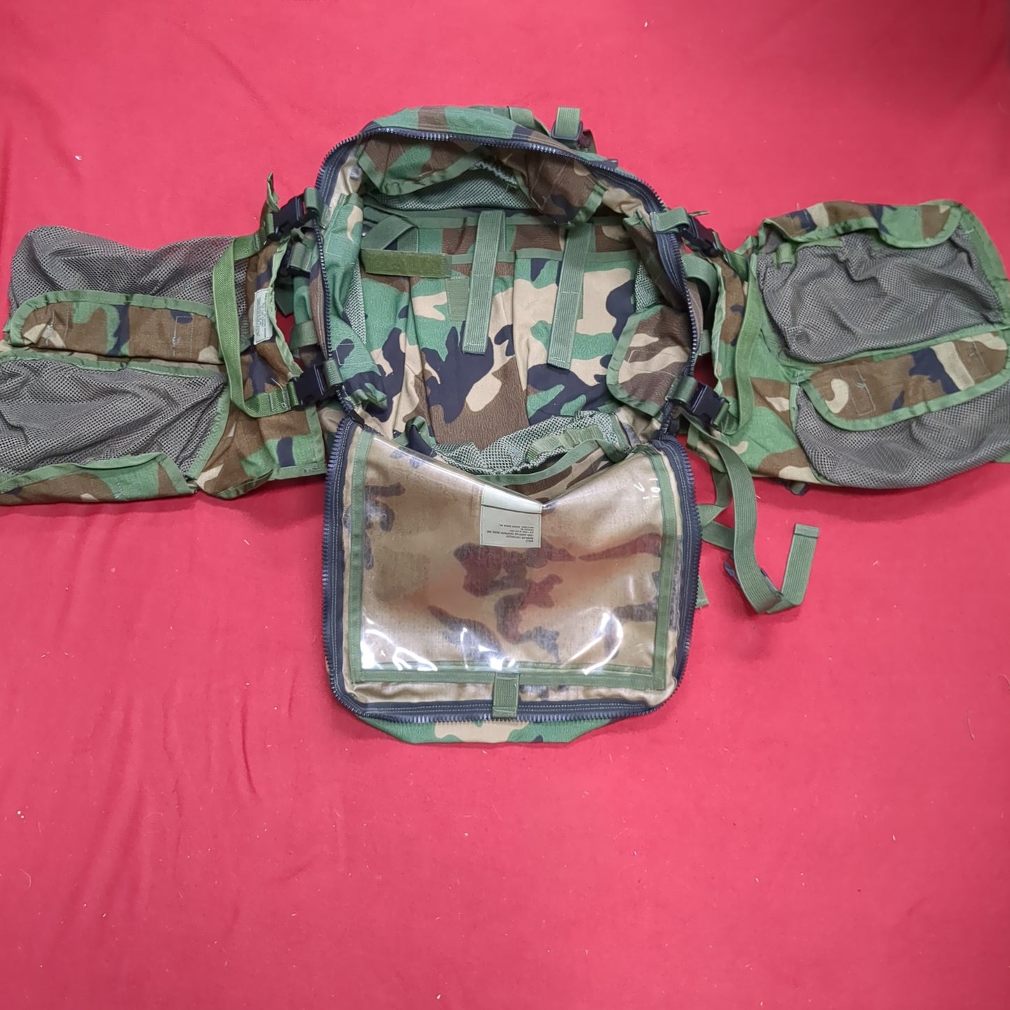 NOS Modular Lightweight Load Carrying equipment Medic Bag W/ Pocket Inserts NSN 6532-01-467-4984 BDU/ Woodland (BAG2-NOV172)