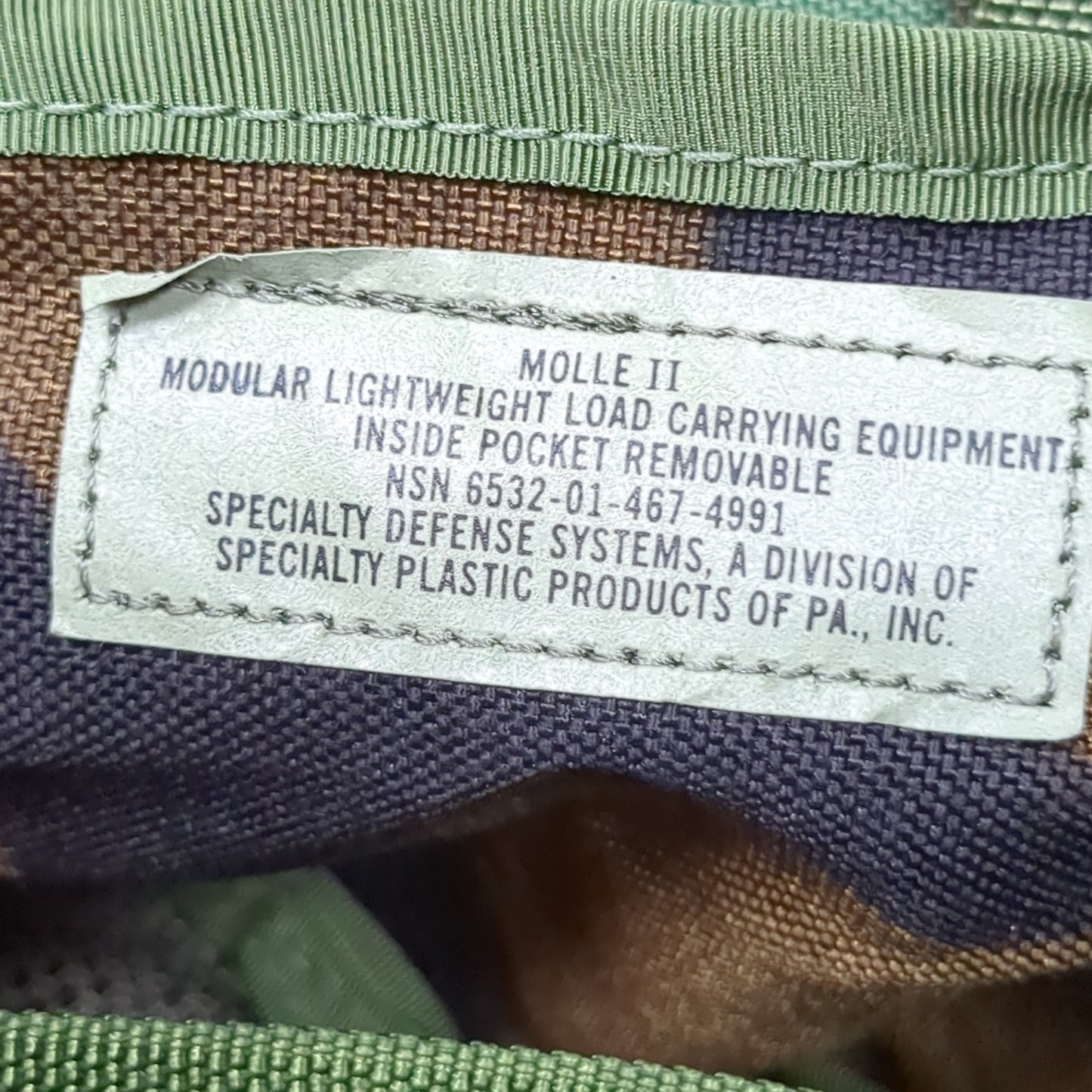 NOS Modular Lightweight Load Carrying equipment Medic Bag W/ Pocket Inserts NSN 6532-01-467-4984 BDU/ Woodland (BAG2-NOV172)
