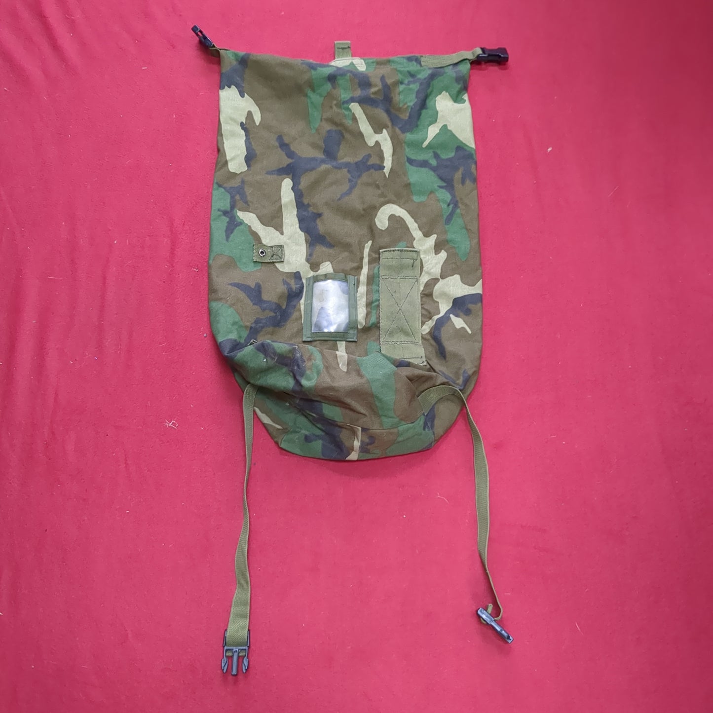 US Army BDU Equipment Bag Carrier Good Condition (aa12-NOV176)