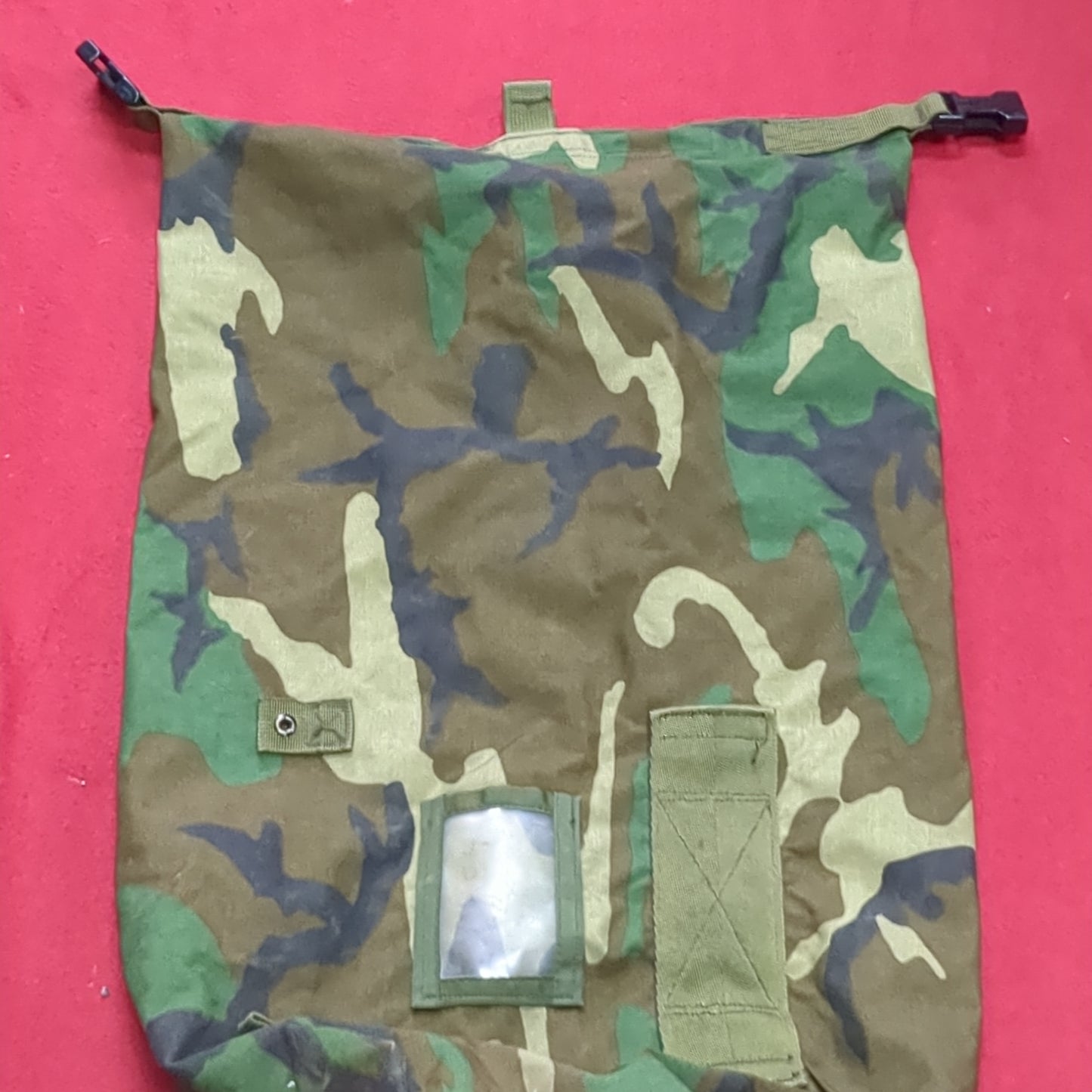 US Army BDU Equipment Bag Carrier Good Condition (aa12-NOV176)