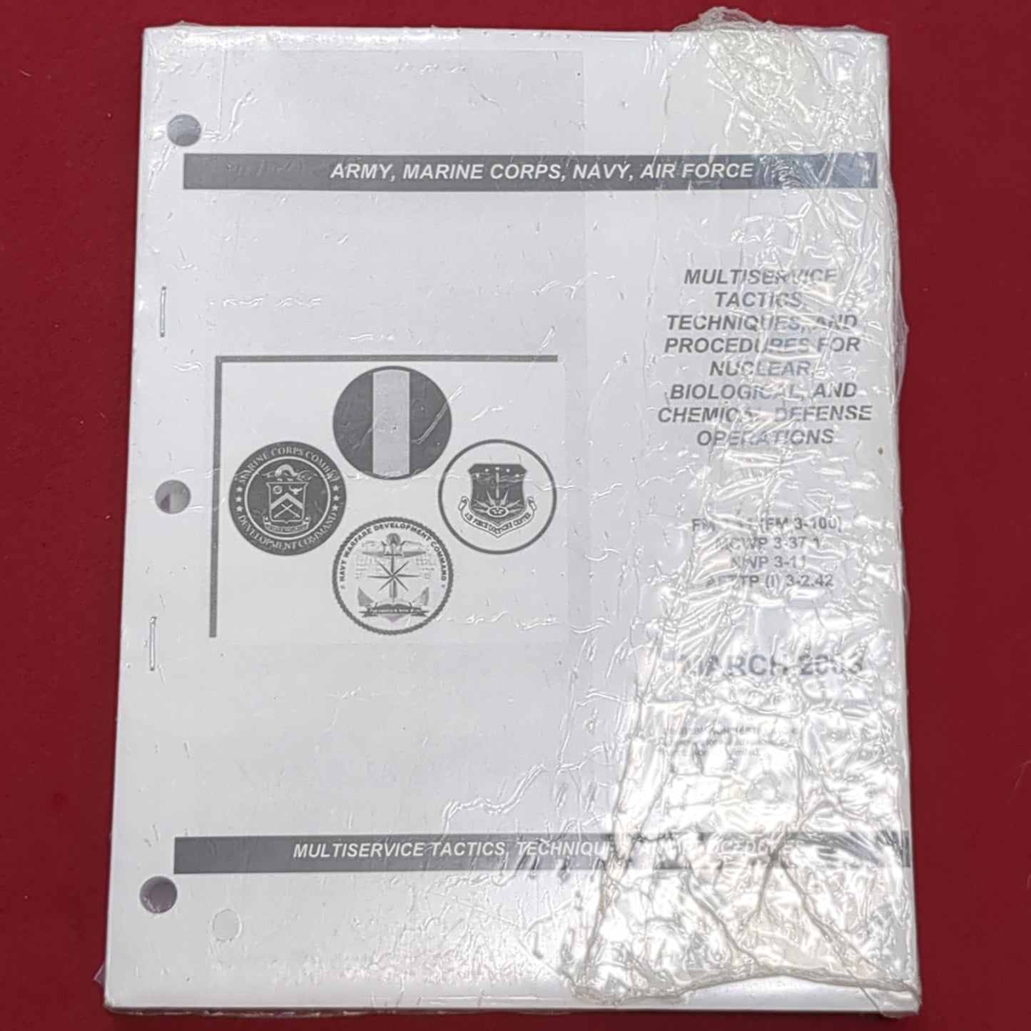 BOOK: TACTICS, TECHNIQUES, & PROCEDURES NBC DEFENSE OPERATIONS MARCH 2003 (BOX20)