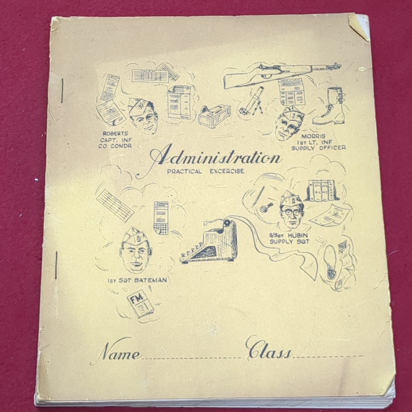 BOOK: ADMINISTRATION PRACTICAL EXERCISE 1947 (BOX20)
