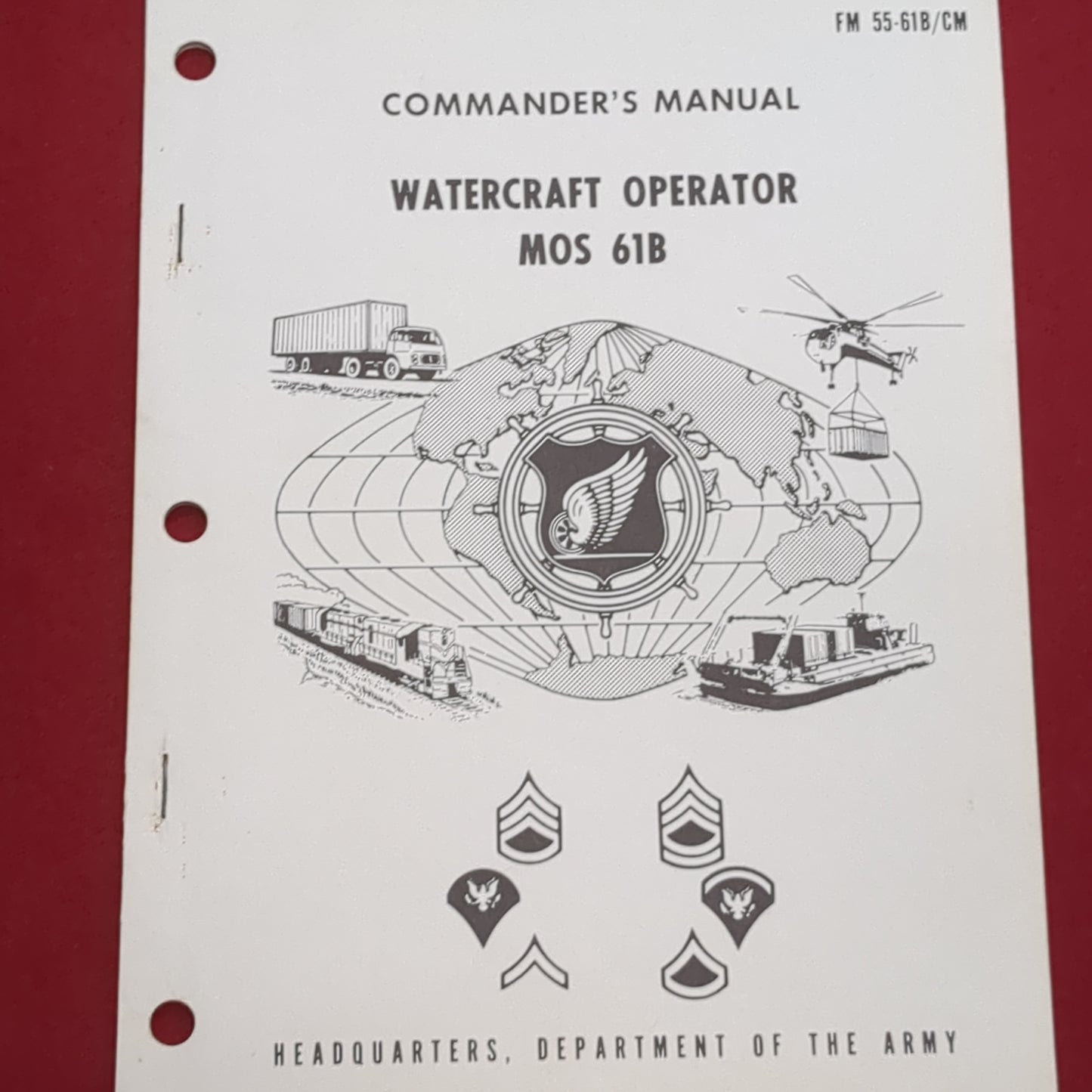 BOOK: MANUAL WATERCRAFT OPERATOR MOS 61B (BOX20)