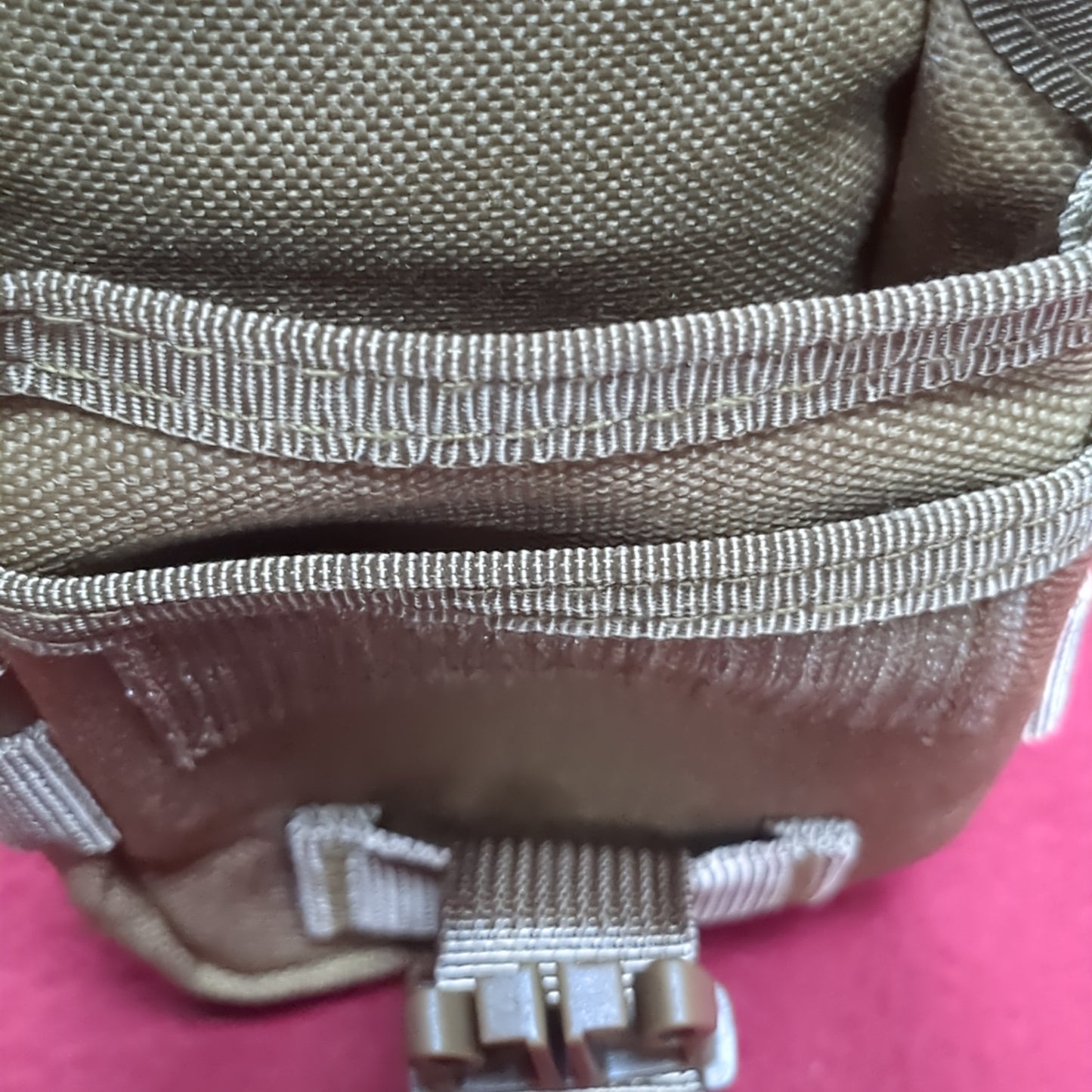 Tactical Molle Pouch Compact Utility EDC Waist Pack Holster with Slots (34CR-ca02-NOV221)