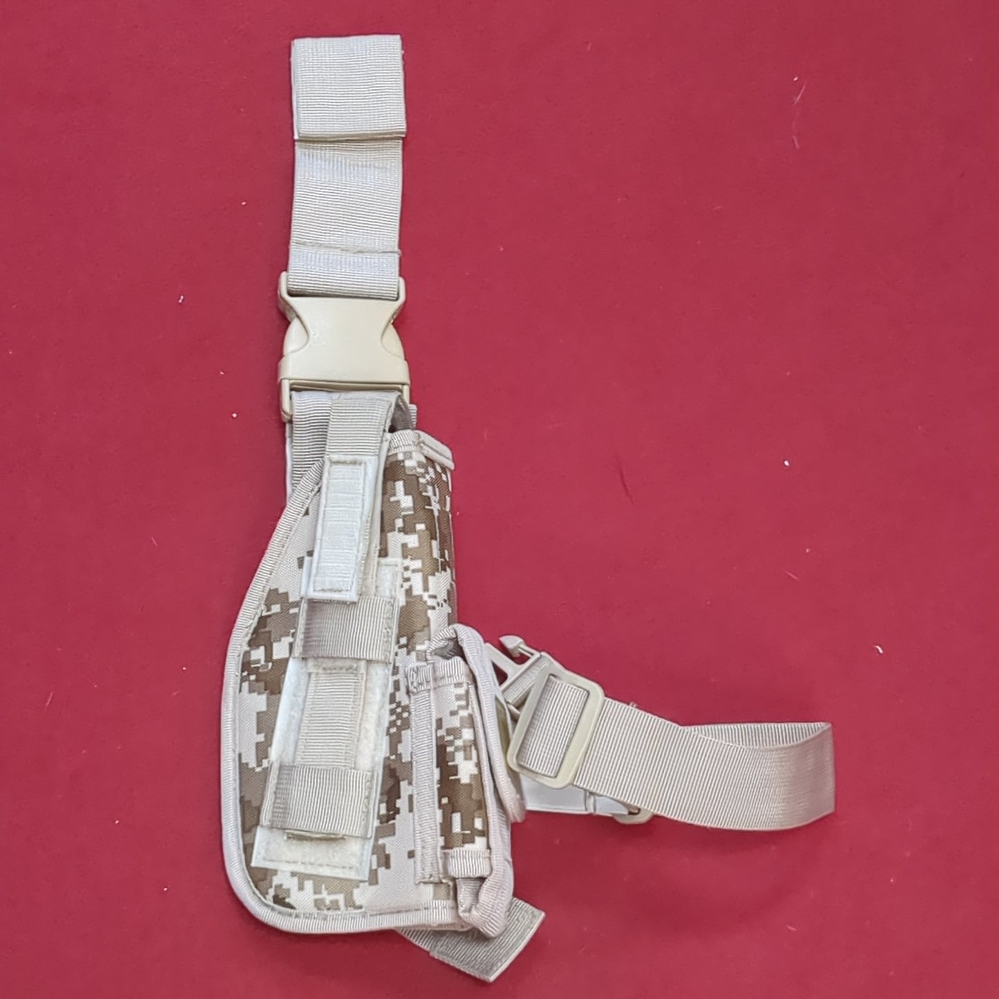 Fox Tactical Universal Thigh Drop Leg Holster Digital Desert Right Excellent Condition (34CR-ca02-NOV224)