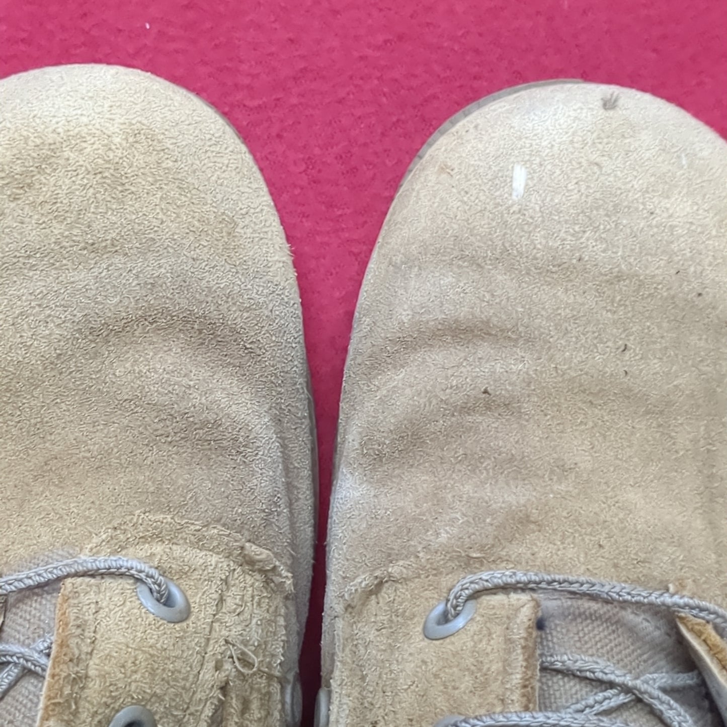 McRae US Army 9.5 Wide Hot Weather Combat Boots Coyote 499 Tan Used (FA20-NOV228)