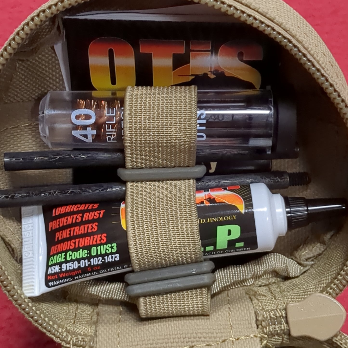 NOS Otis Combat Shotgun Cleaning System, 12-Gauge NSN: 1005-01-455-0565 (aa02-NOV229)