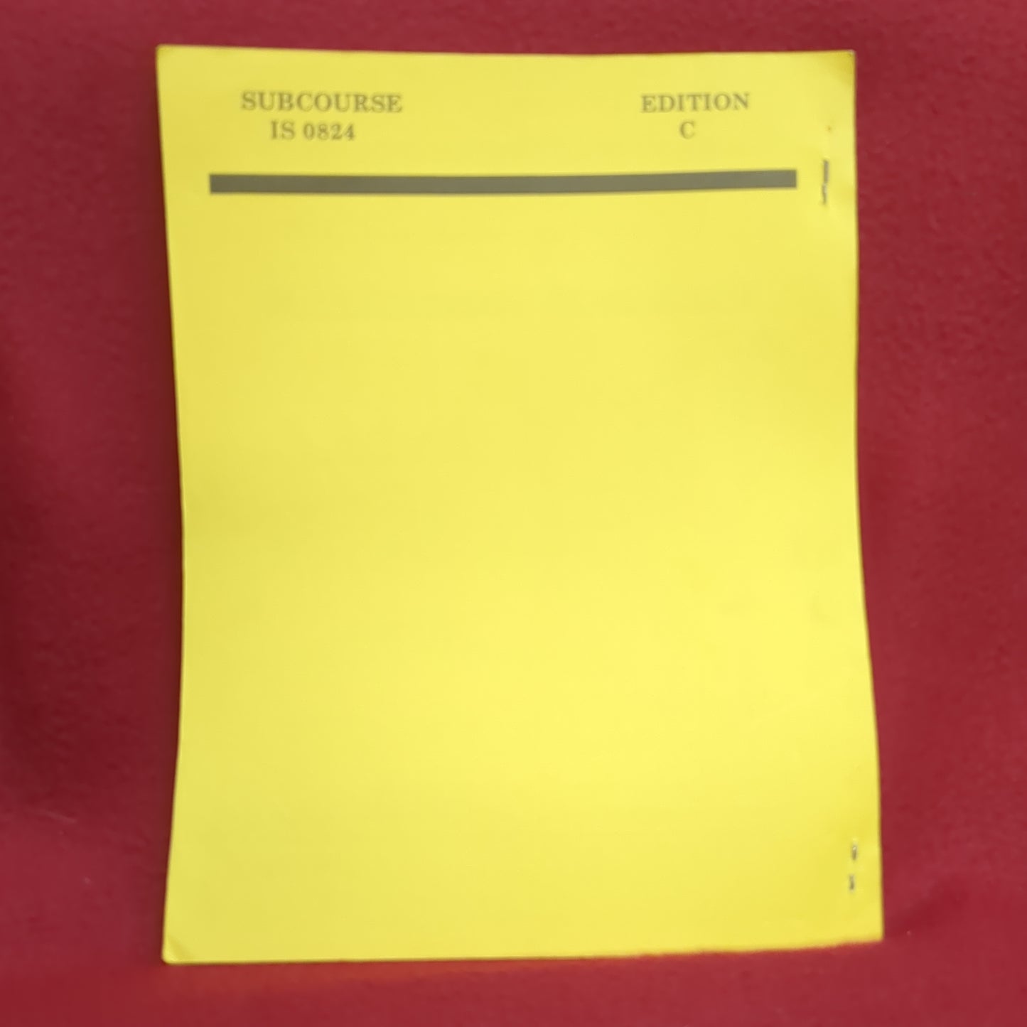 BOOK COMBAT LIFESAVER COURSE EDITION C Buddy-AID-Tasks JUNE 1977(BOX24)