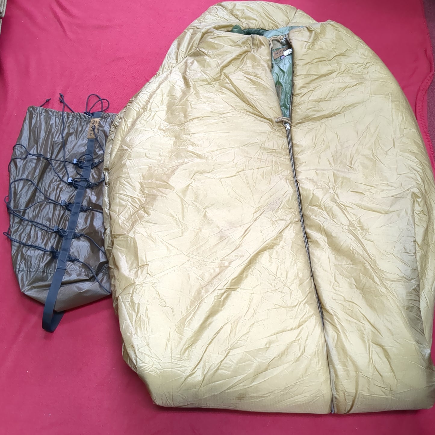 NOS Kifaru Slick Bag Regular 0 Degree W/ 5 String Stuff sack Large (01CR- ca14-NOV250)