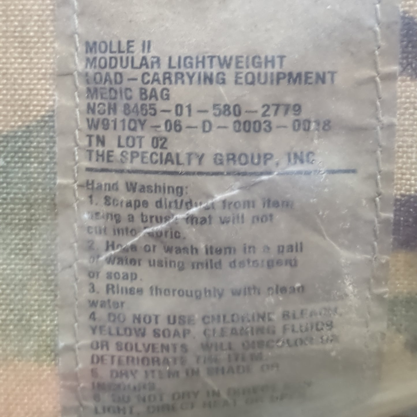 US Army MOLLE II Medic Bag OCP Used (BB01-NOV258)