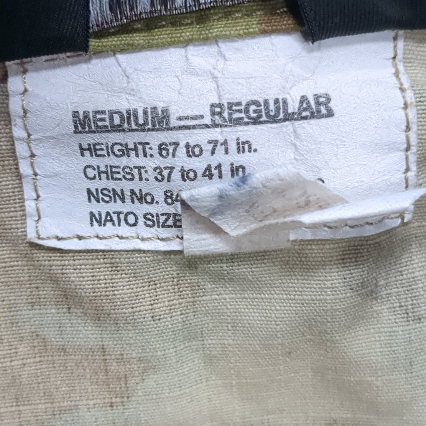 TRU-SPEC Medium Regular Top Traditional OCP Combat Uniform Excellent Condition (ocp1- fa19-NOV261)