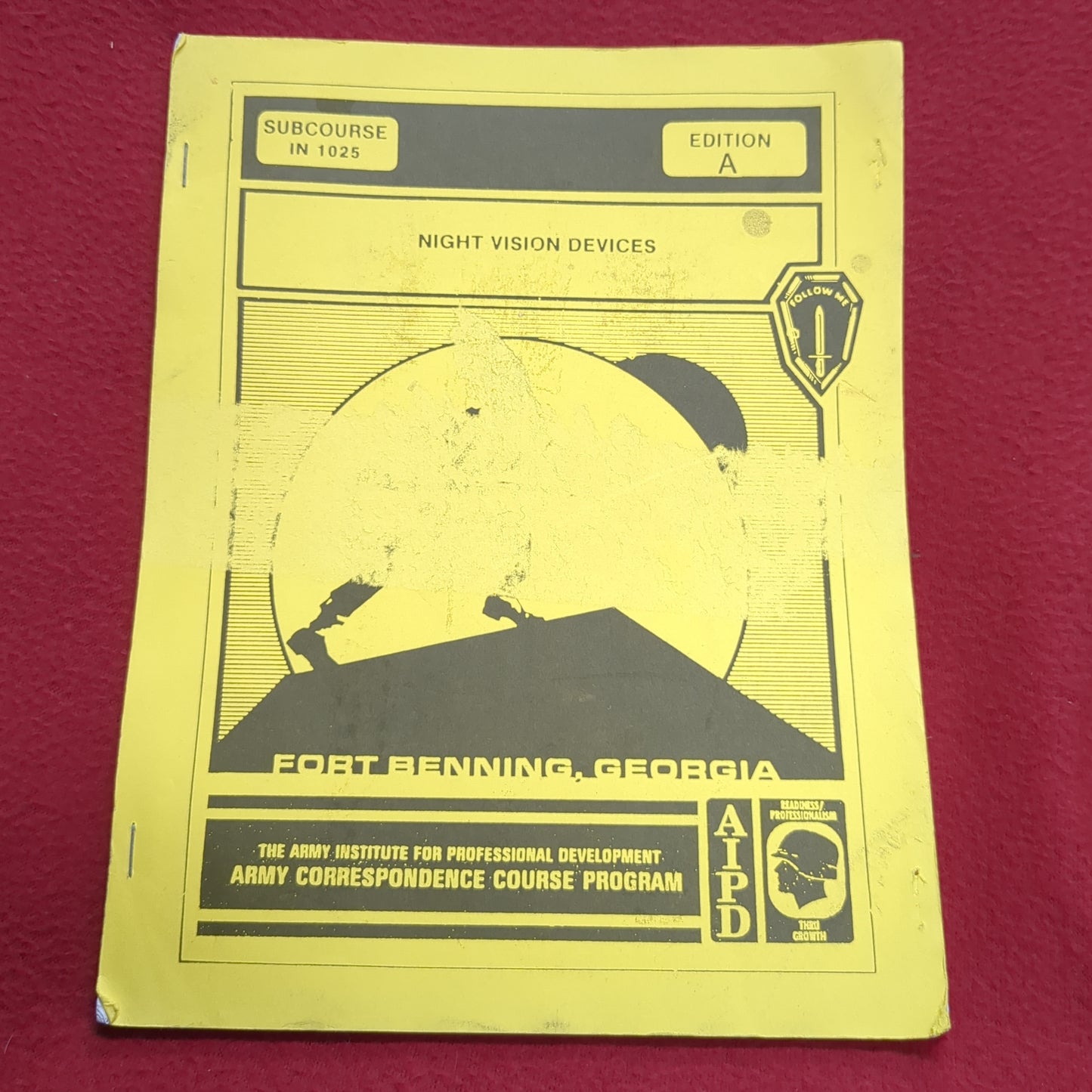 BOOK - NIGHT VISION DEVICES: EDITION A (BOX 28)