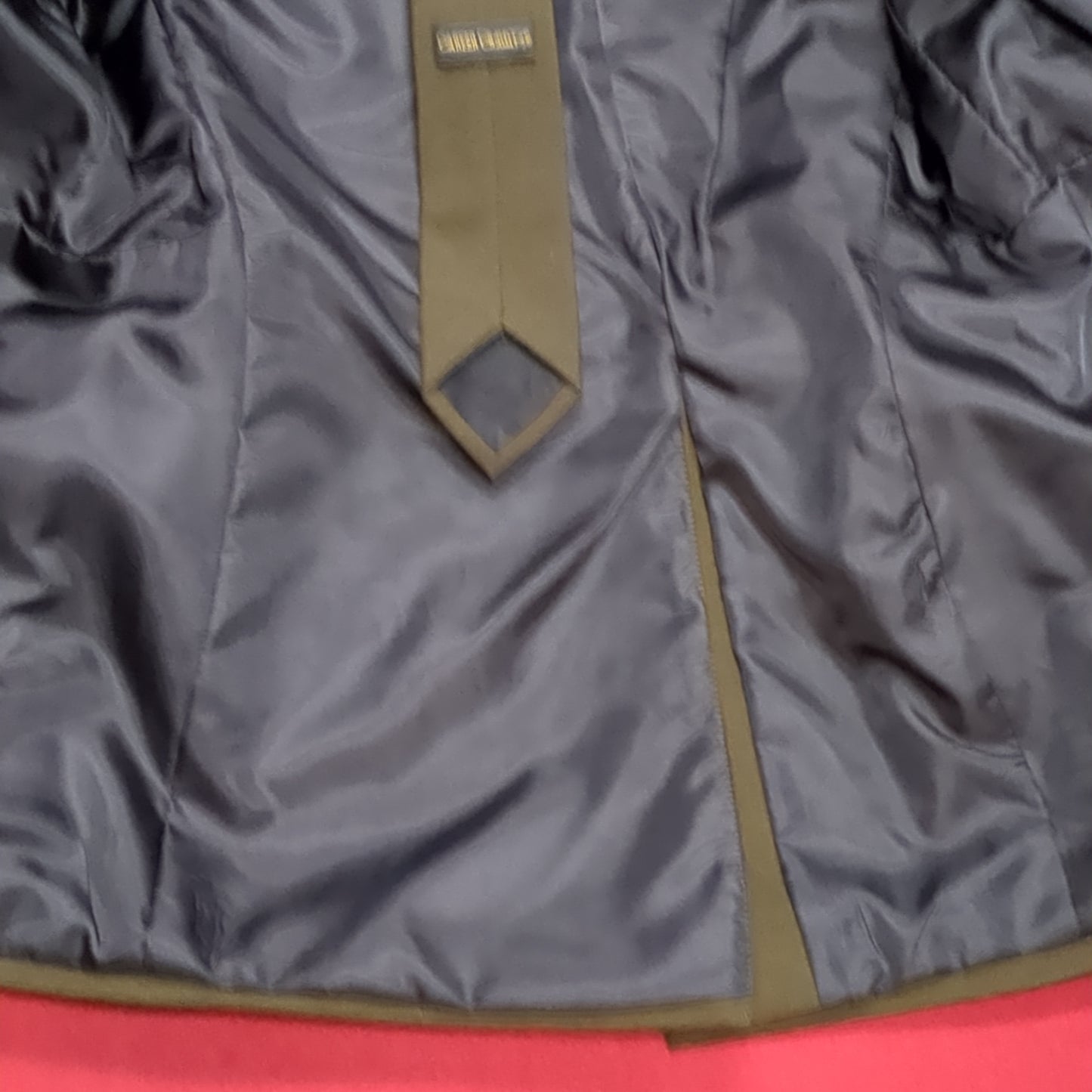 AGSU Army Green Service Uniform Jacket W/ Blue Cord, Tie, Ribbons, and Patches Male Dress Coat Size: 38 L-C Excellent Condition (GTT-DEC01)