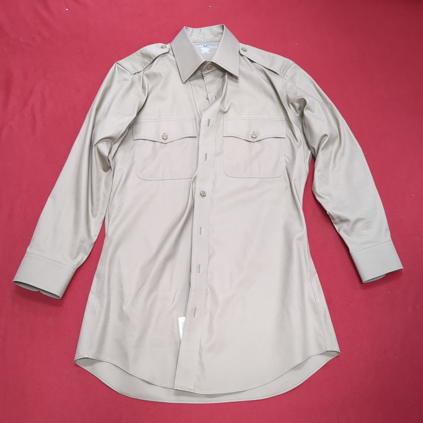 US Army Flying Cross AGSU 15.5 30/31 Long Sleeve Shirt Excellent Condition (dg- ea01-DEC02)