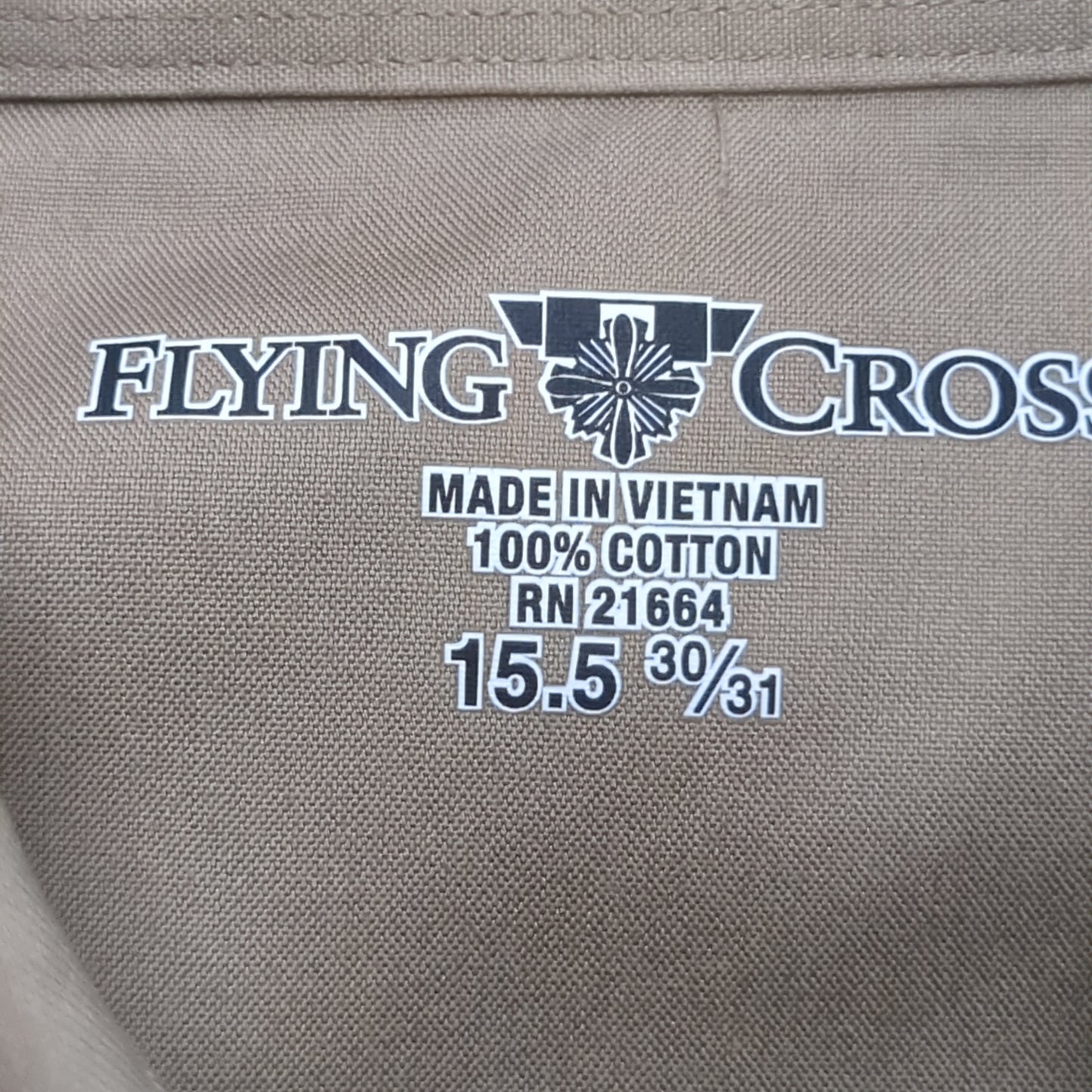 US Army Flying Cross AGSU 15.5 30/31 Long Sleeve Shirt Excellent Condition (dg- ea01-DEC02)
