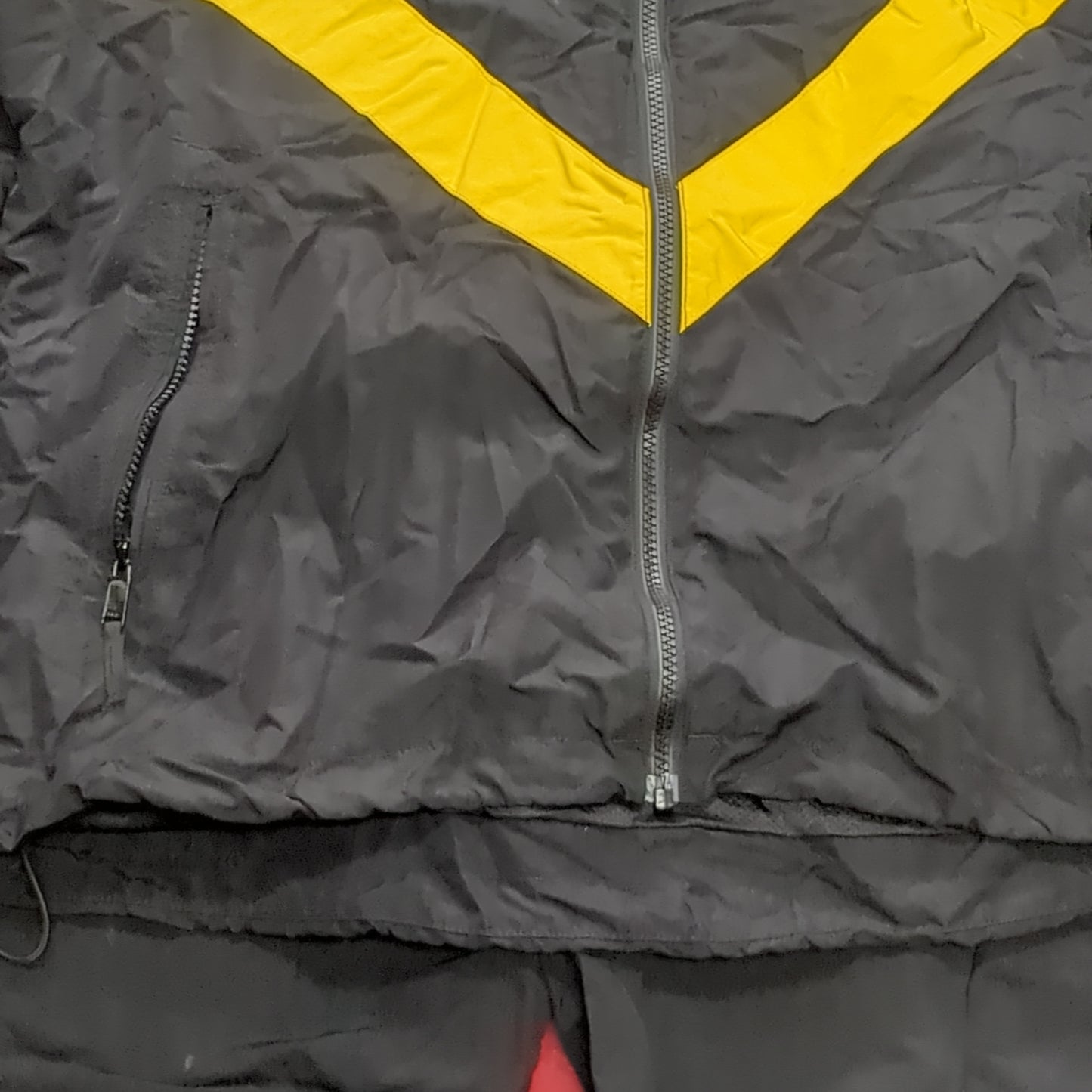 SET of APFU PT Medium Regular Jacket Pants Black Gold Cold Weather Good Condition (fb14-DEC77)