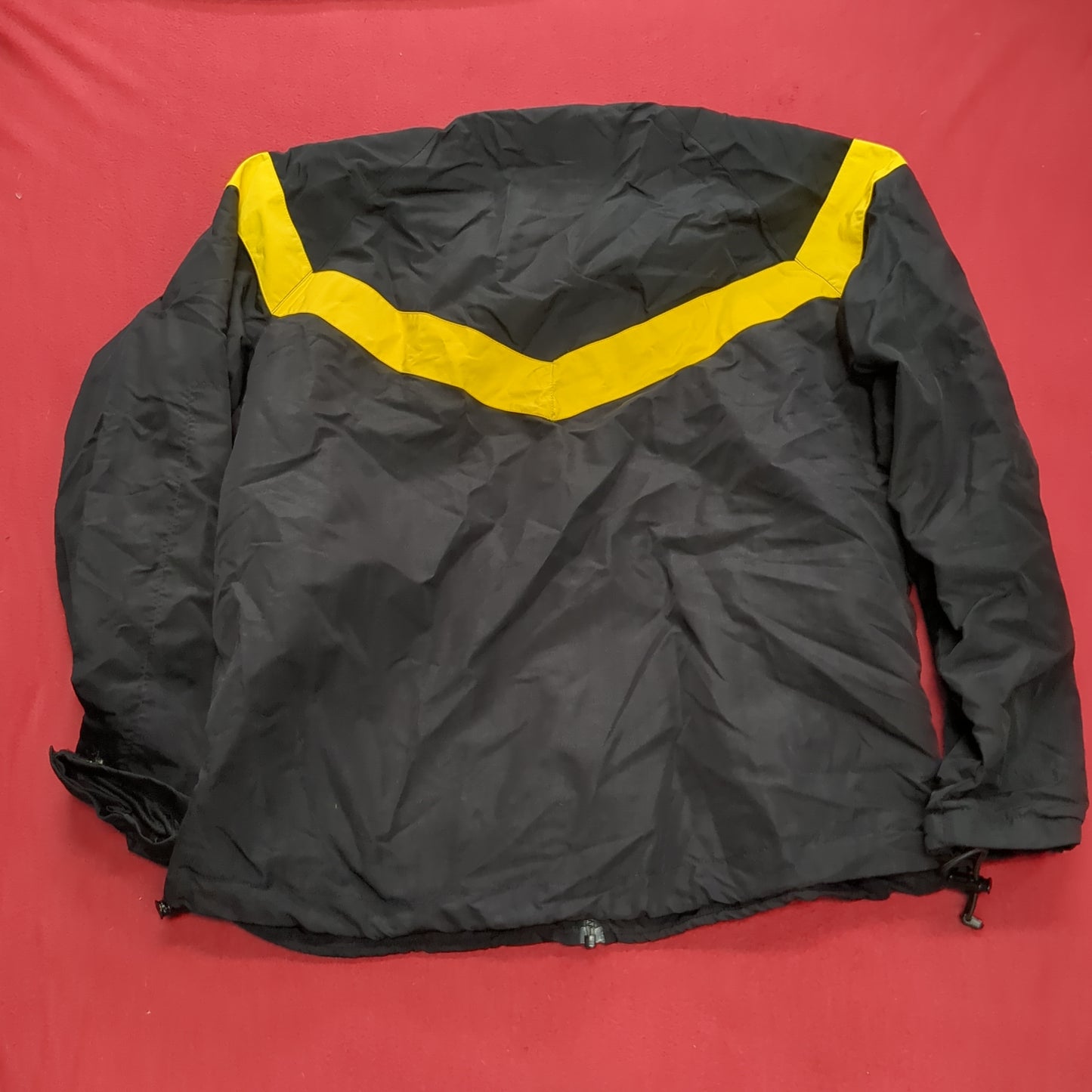 SET of APFU PT Medium Regular Jacket Pants Black Gold Cold Weather Good Condition (fb14-DEC77)