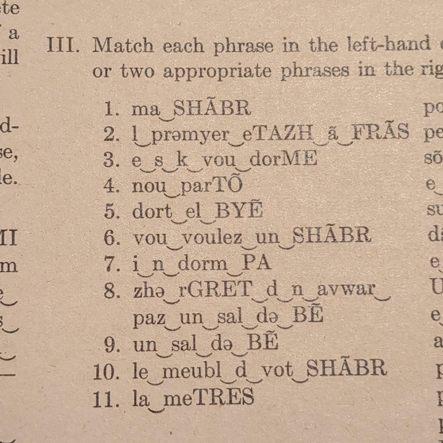 BOOK: WAR DEPARTMENT EDUCATIOIN MANUAL SPOKEN FRENCH BASIC COURSE UNITS 1-12 A SELF-TEACHING COURSE 1944(box11)